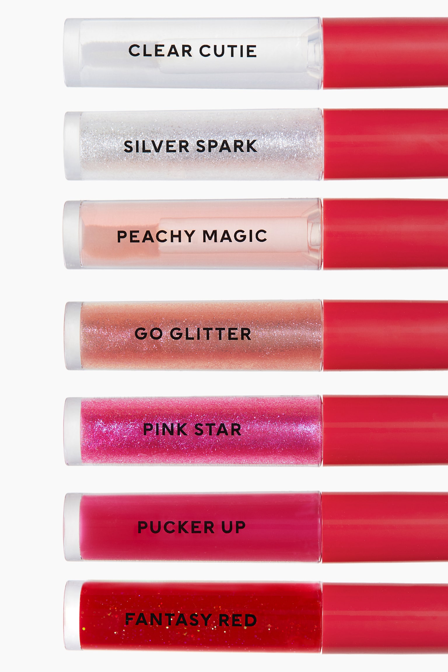 7-pack lip glosses - Pink/Multi-coloured - 2