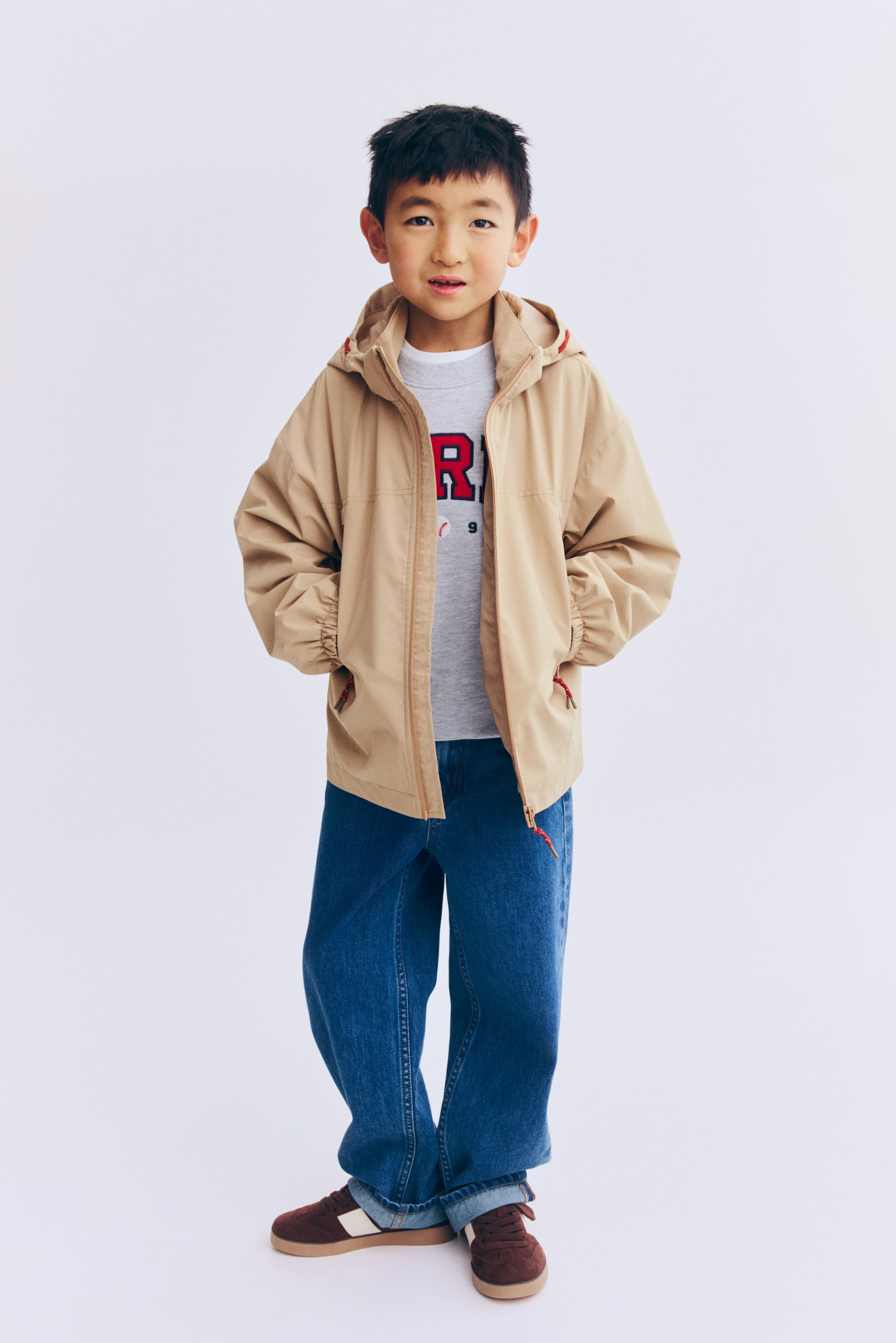 Water-Repellent Windbreaker