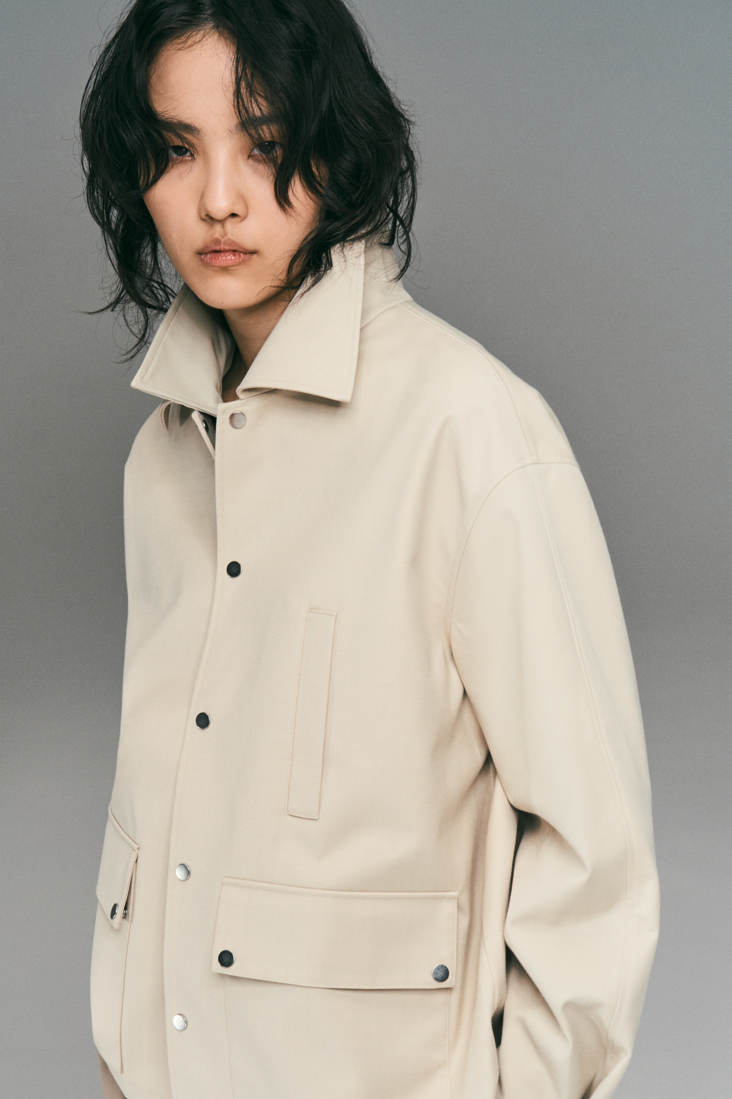 ツイルジャケット - ライトベージュ - レディース | H&M JP