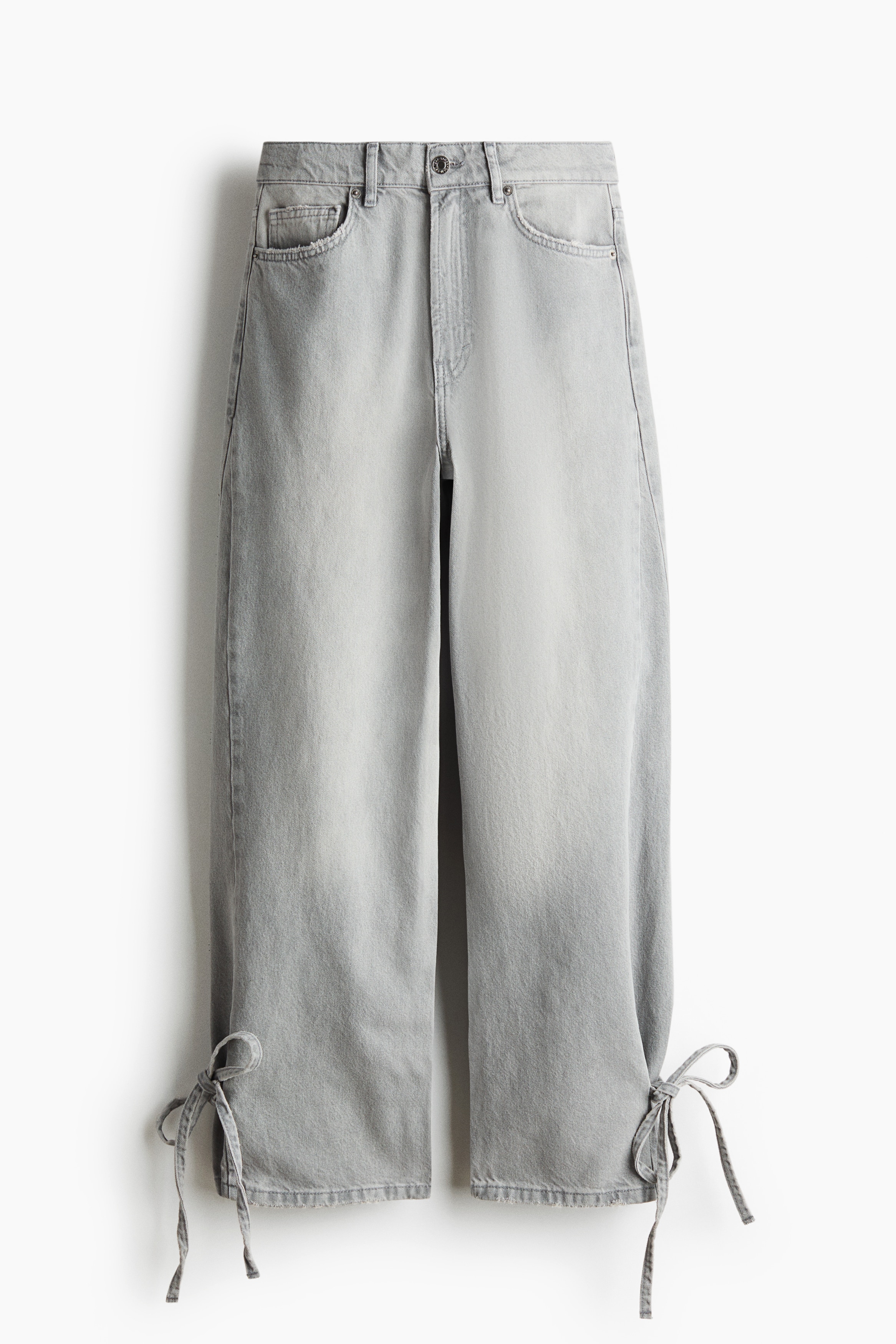 Barrel High Waist Ankle JeansModel