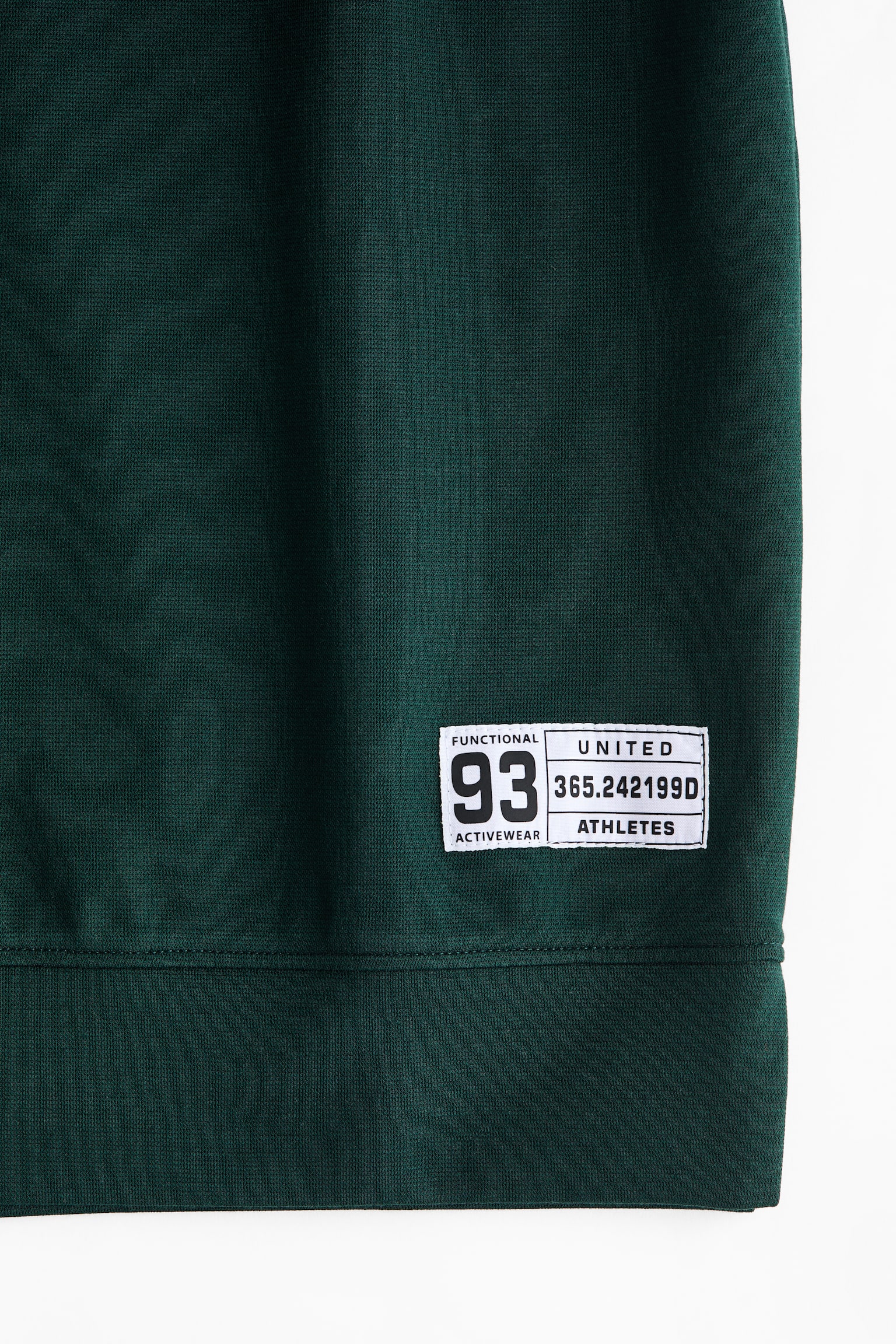 Sleeveless Sports Hoodie and Shorts with DryMove™ - Dark green/Light gray - 6