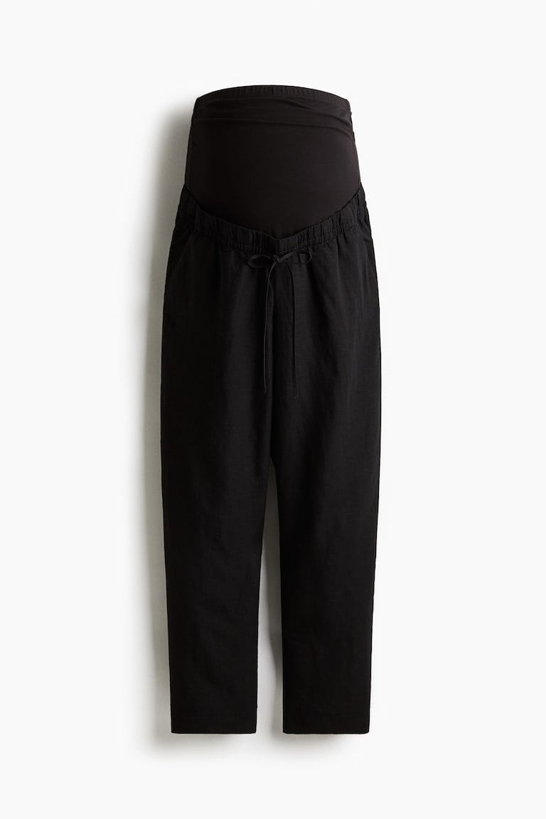 MAMA Pantalone od mešavine lana
