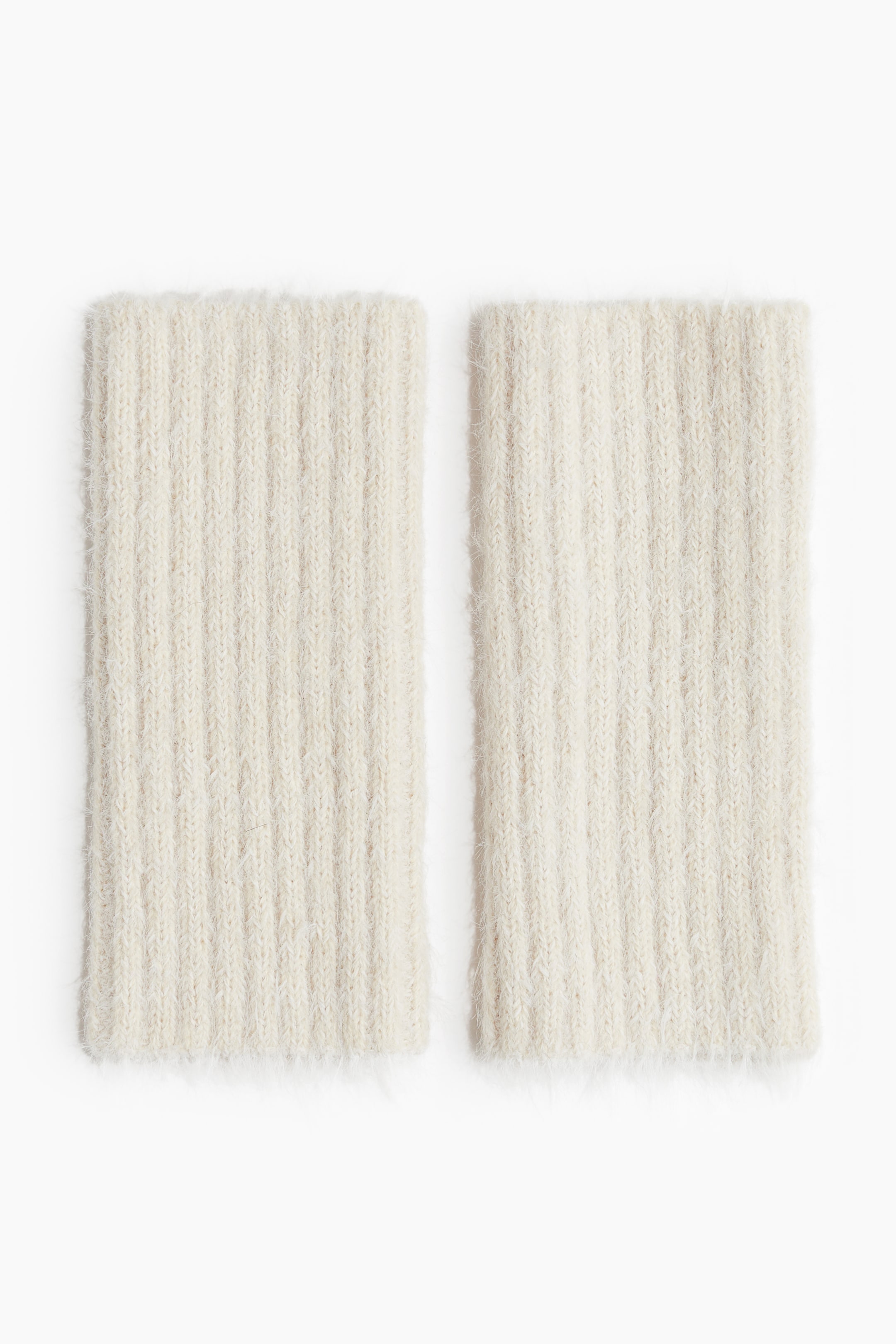 Rib-Knit Wrist Warmers