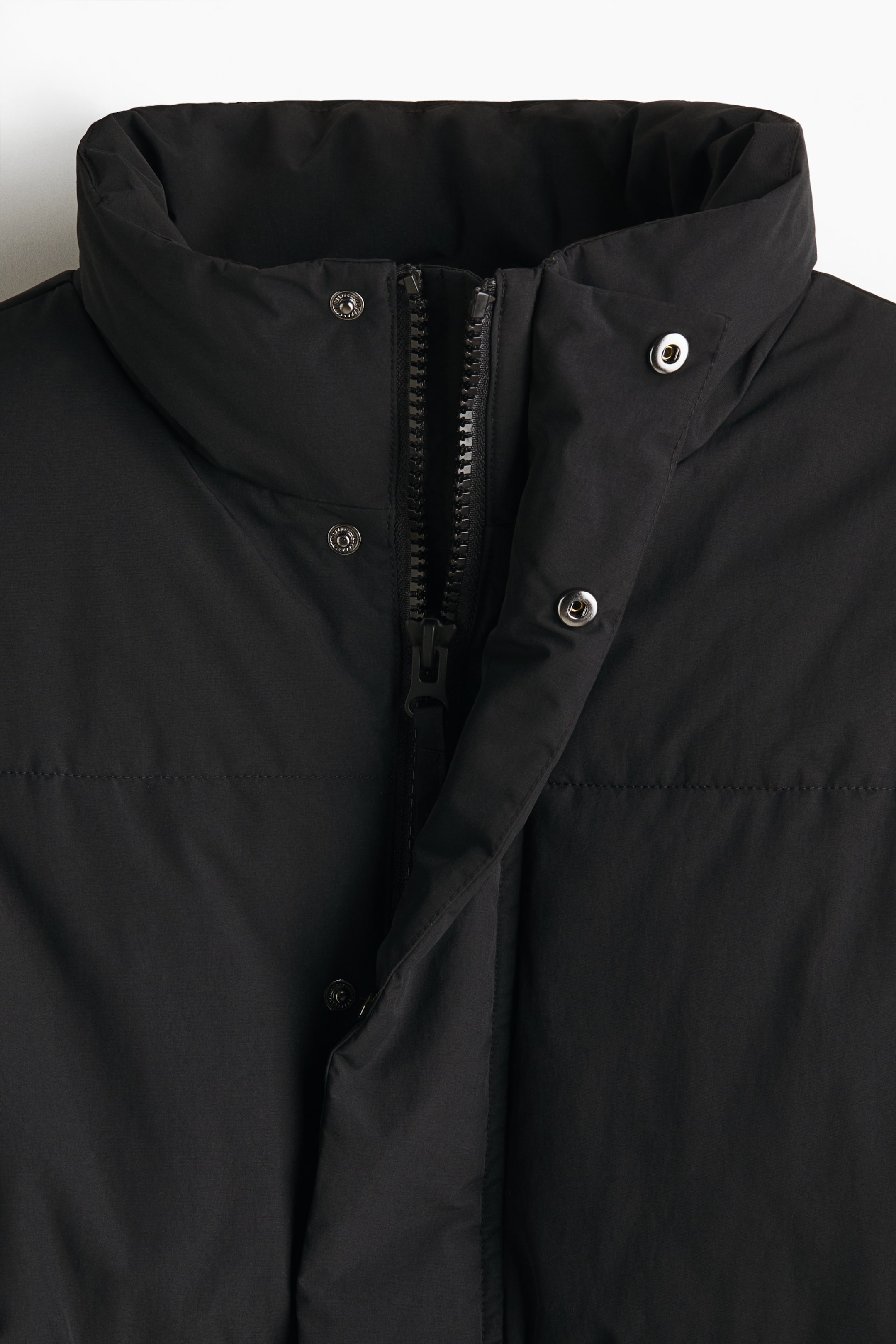 拡大画像を表示: ウォーターリペレントパファージャケット - ブラック - Men | H&M JP 10