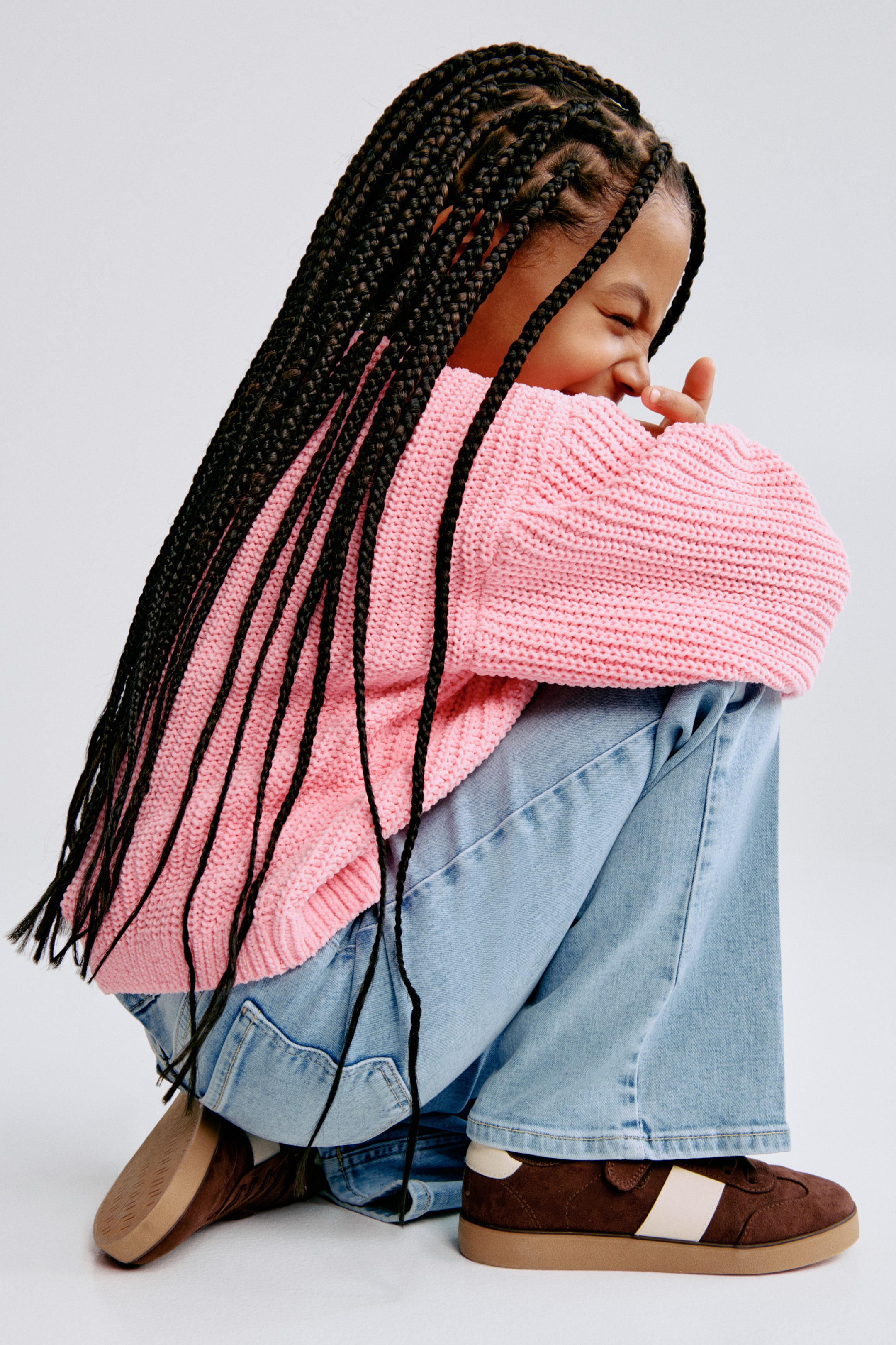 View larger image: Wide Leg Jeans - Light denim blue - Kids | H&M 3