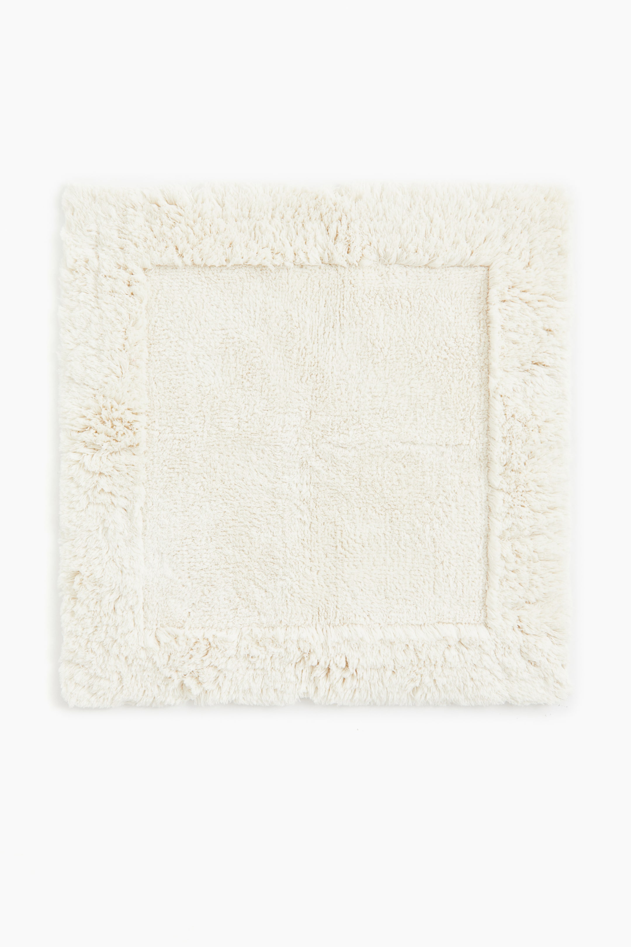 Tufted cotton bath mat - White - Home All | H&M GB