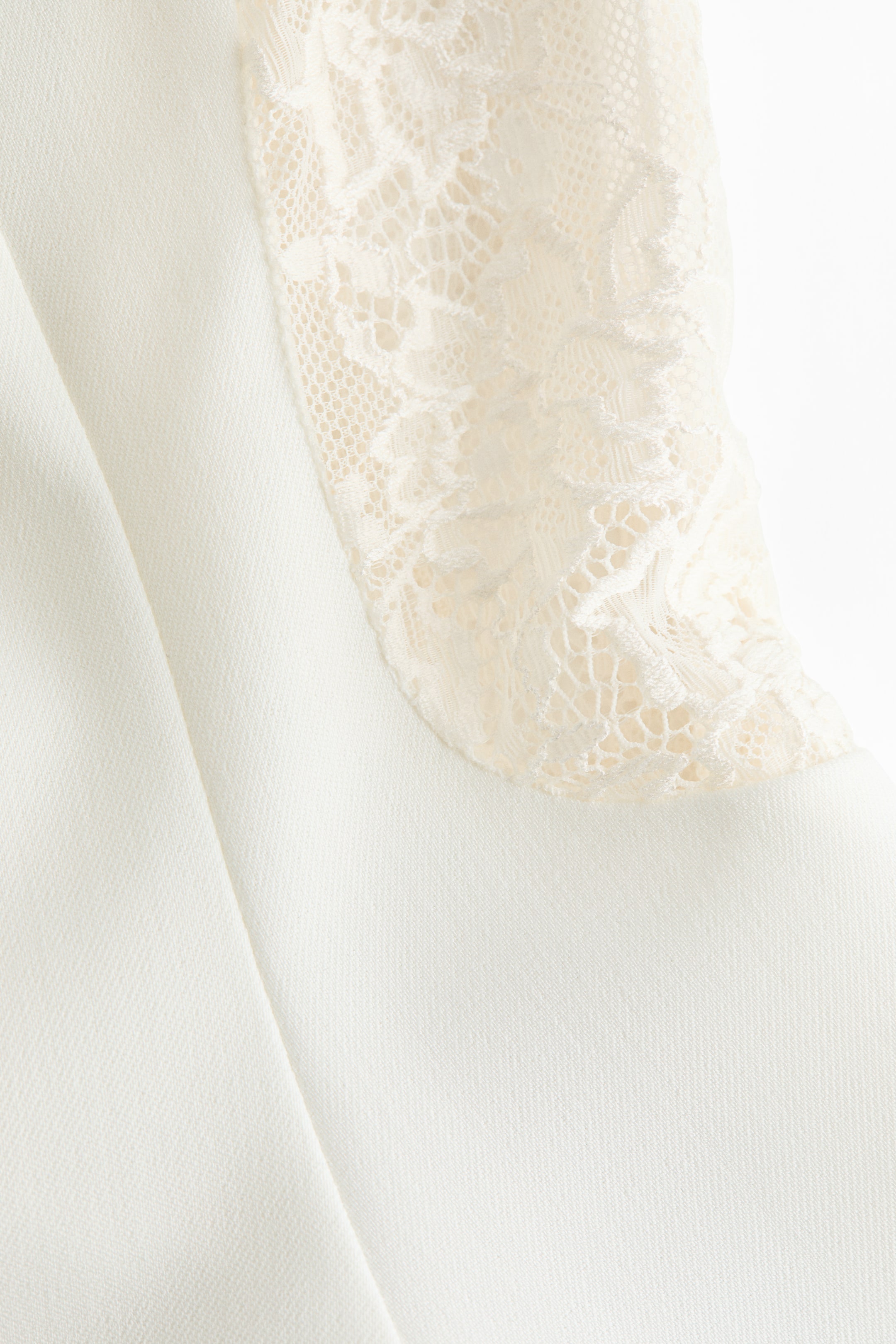 Женские топы H&M Lace-Detail Camisole Top — фото 3