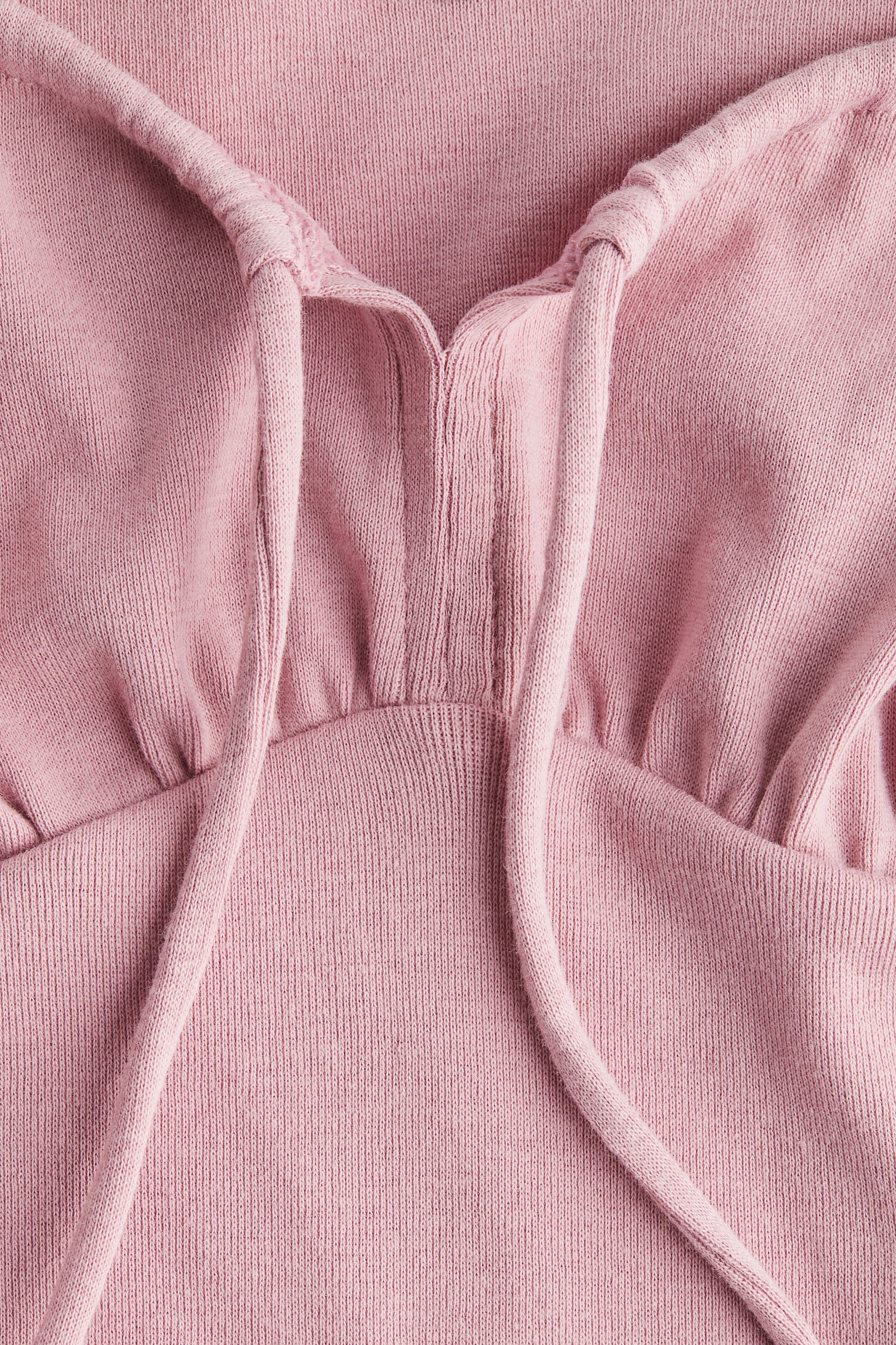 抽繩上衣 - 粉紅色/白色/黑色 - 5