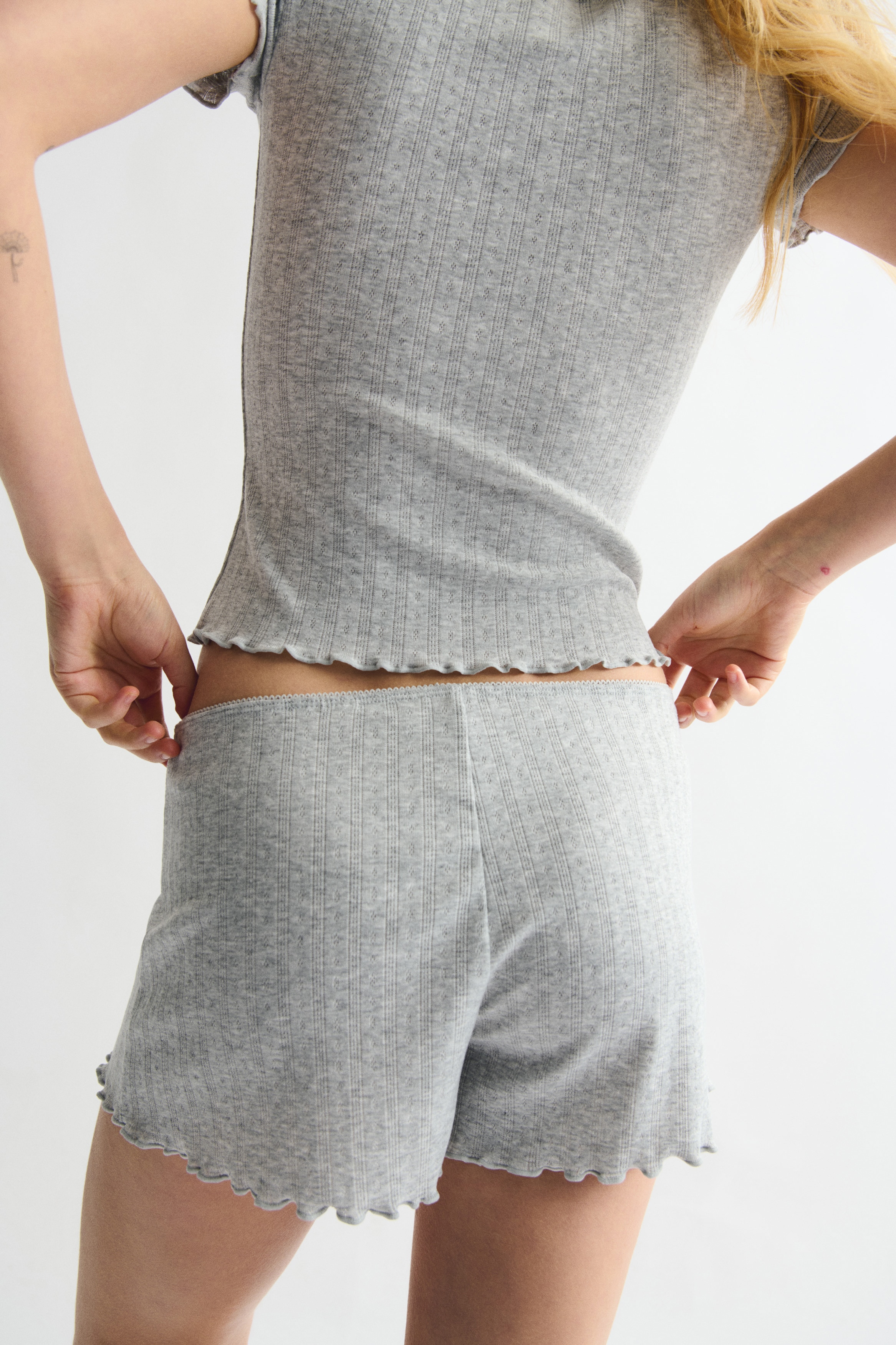 Pointelle pyjamas