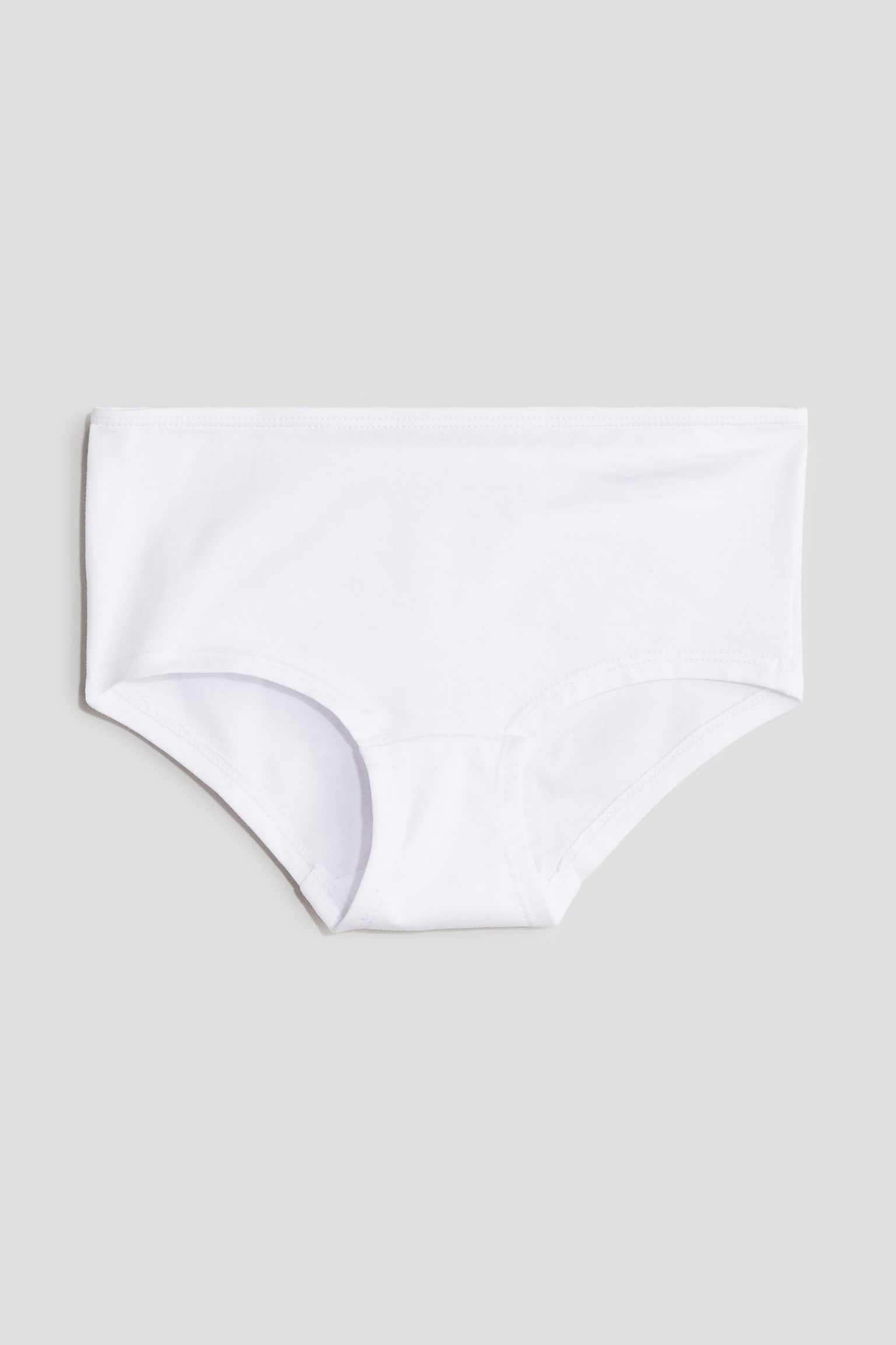 5-pack cotton hipster briefs - White/Black/Green/White - 2