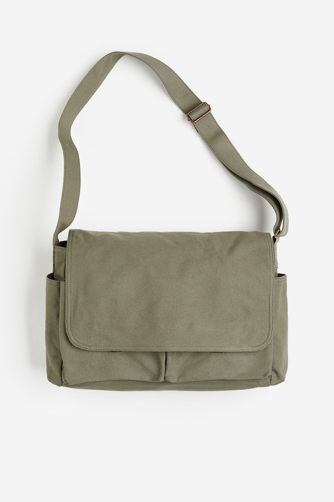 Messenger bag - Khaki green/Black - 1