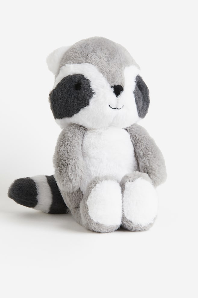 Forest animal soft toy - Grey/Raccoon/Brown/Fox - 1