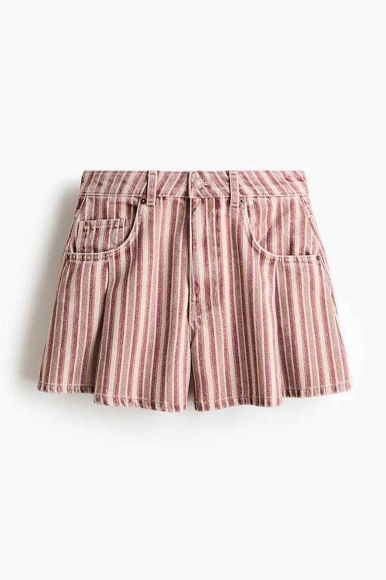 Женские шорты H&M Cotton denim shorts
