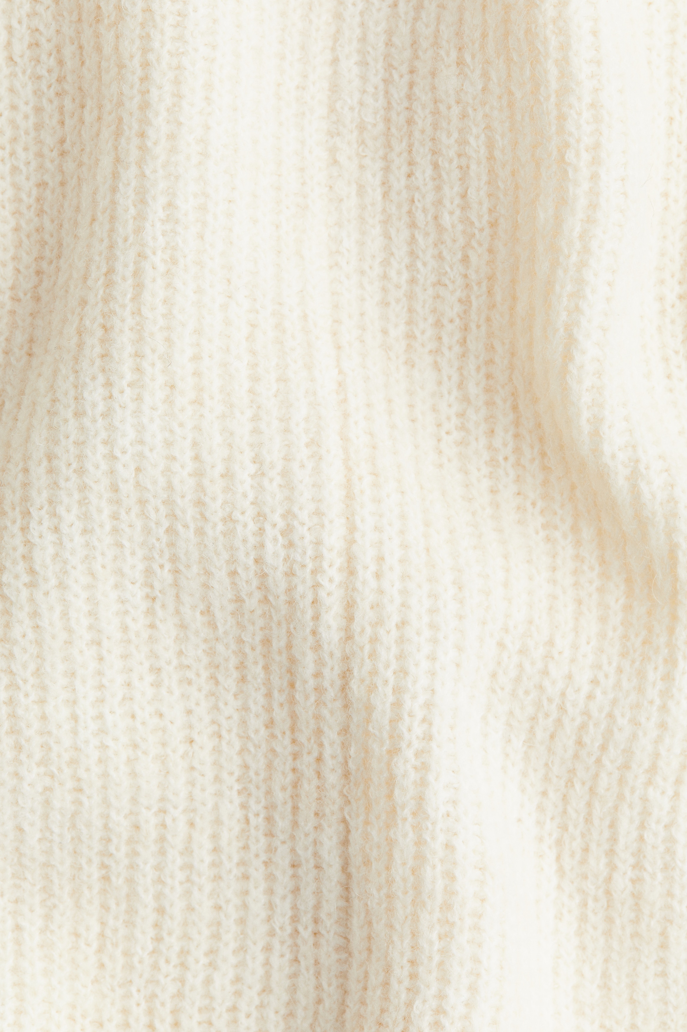 Rib-knit peplum top