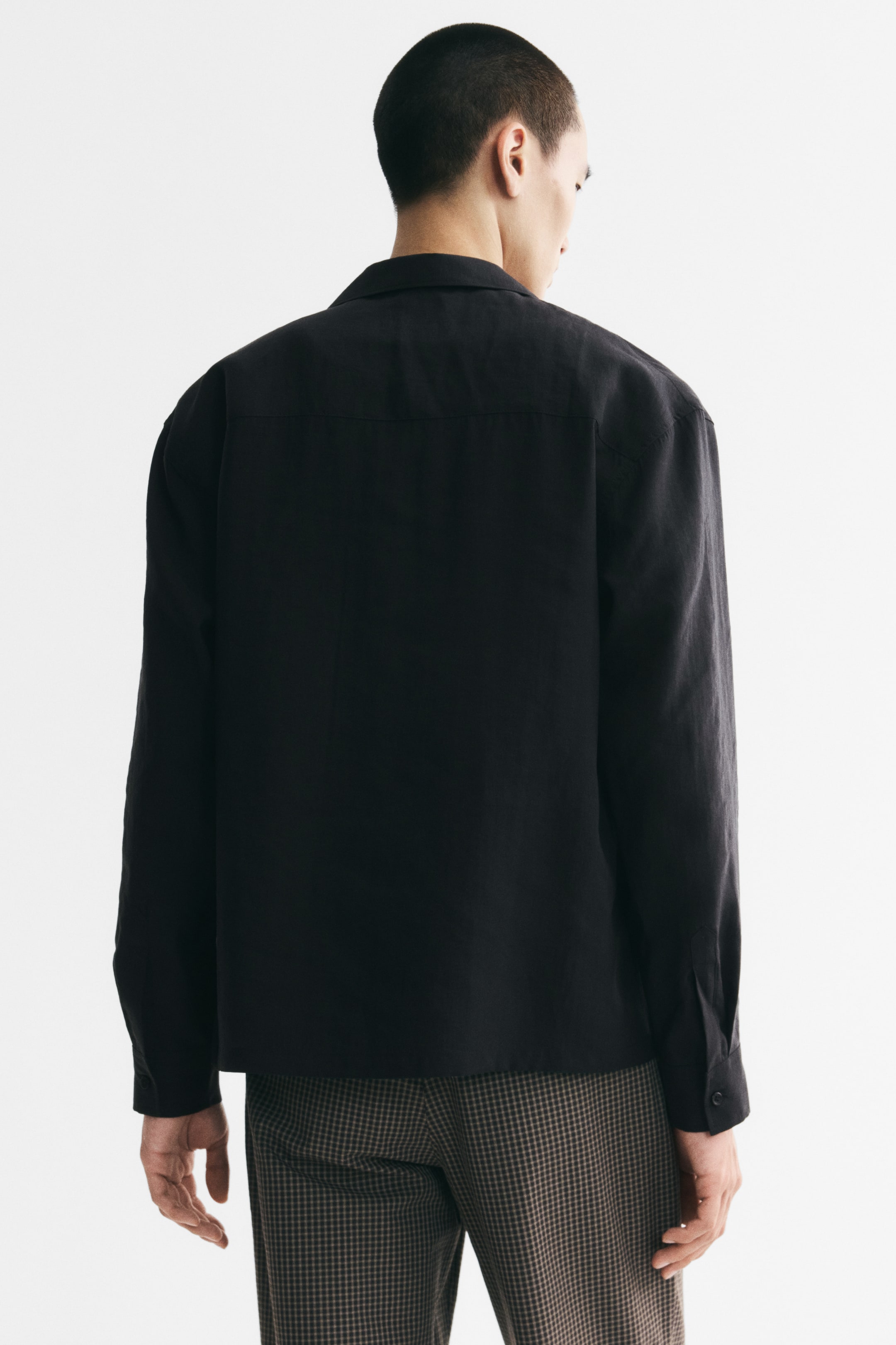 Relaxed-Fit Long-Sleeved Resort Shirt