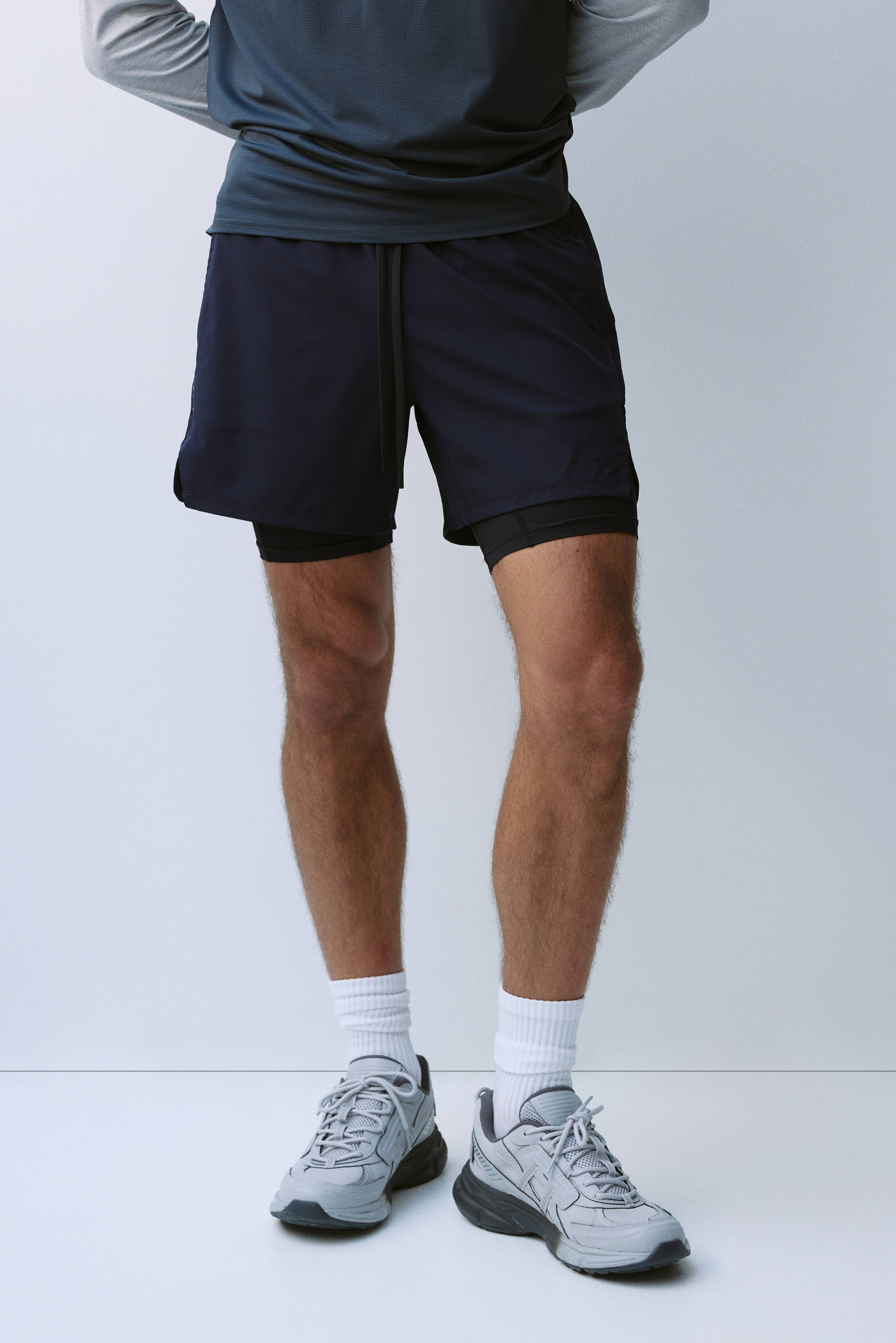 Double-Layered Sports Shorts with DryMove™