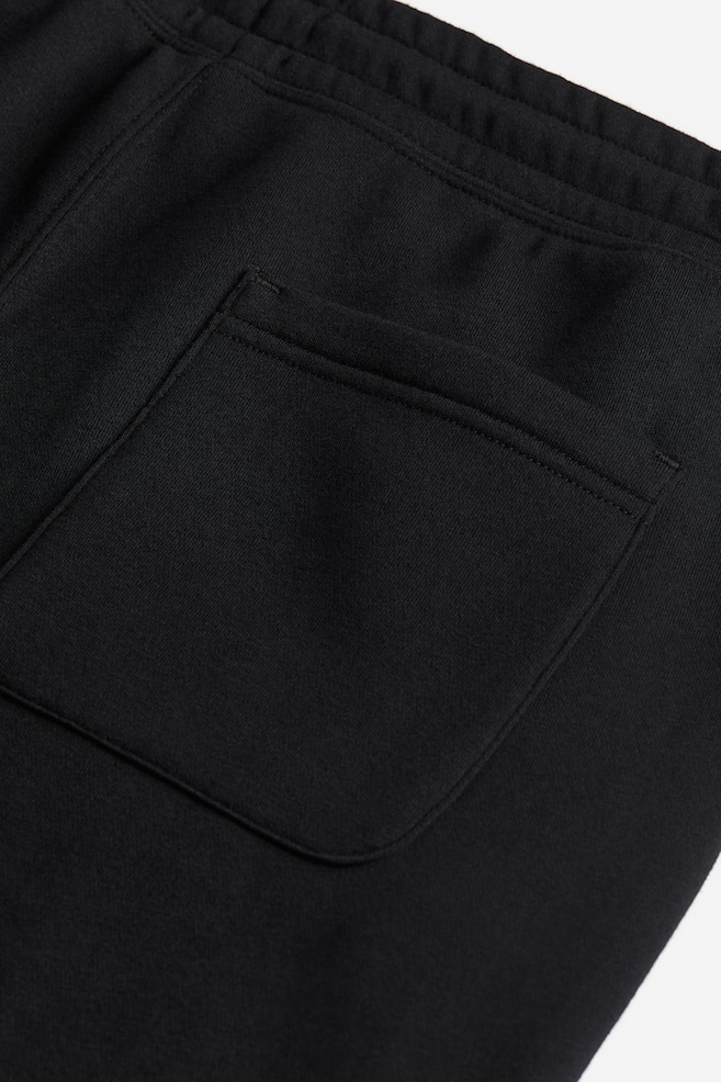 Relaxed Fit Sweatpants - Black/Grey marl/Light greige - 3