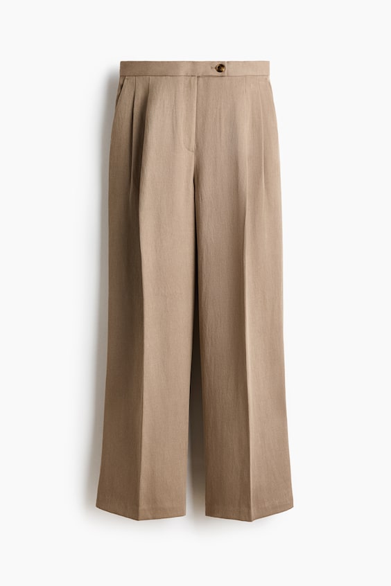 Женские платья H&M Wide-Leg Dress Pants