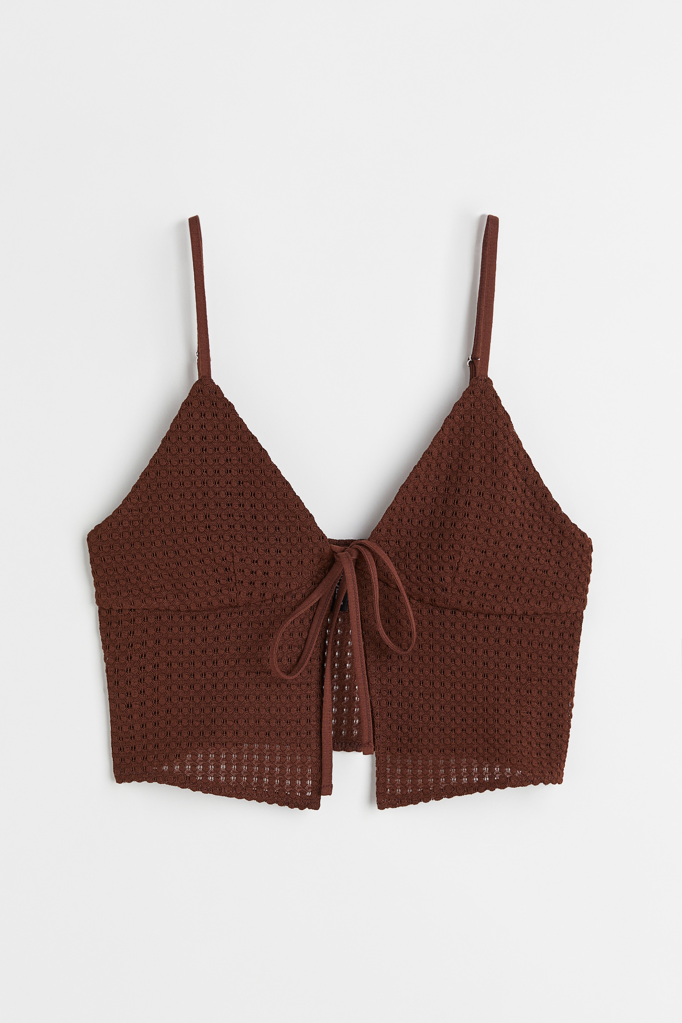 h&m crochet tops