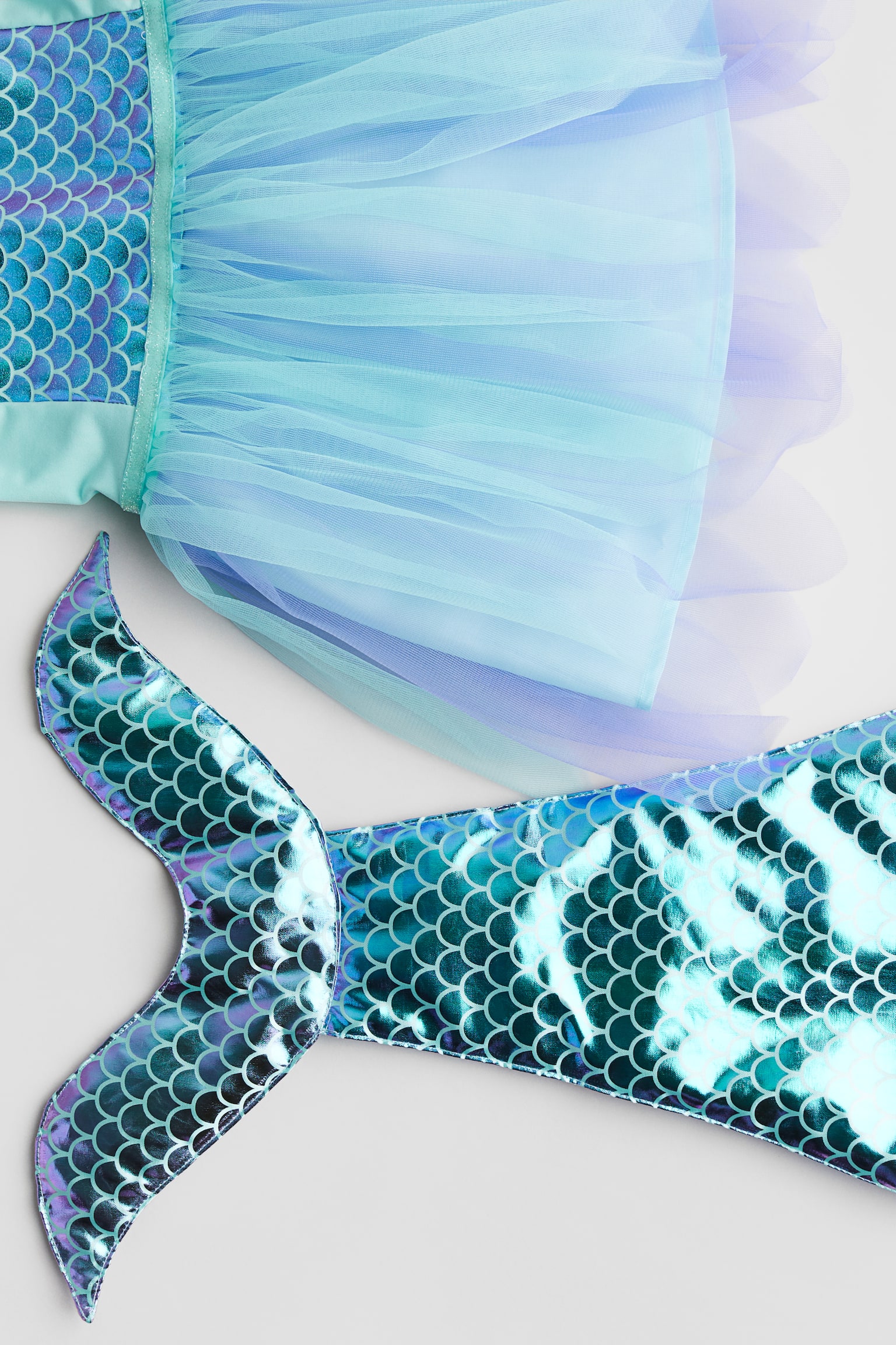 Fancy dress costume - Light blue/Mermaid - 2