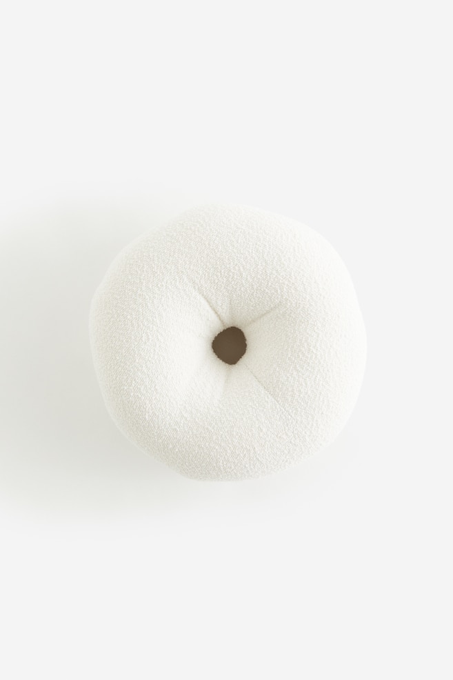 Pallon muotoinen tyyny - Valkoinen/Valkoinen - 1