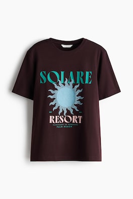 T-shirt med tryck