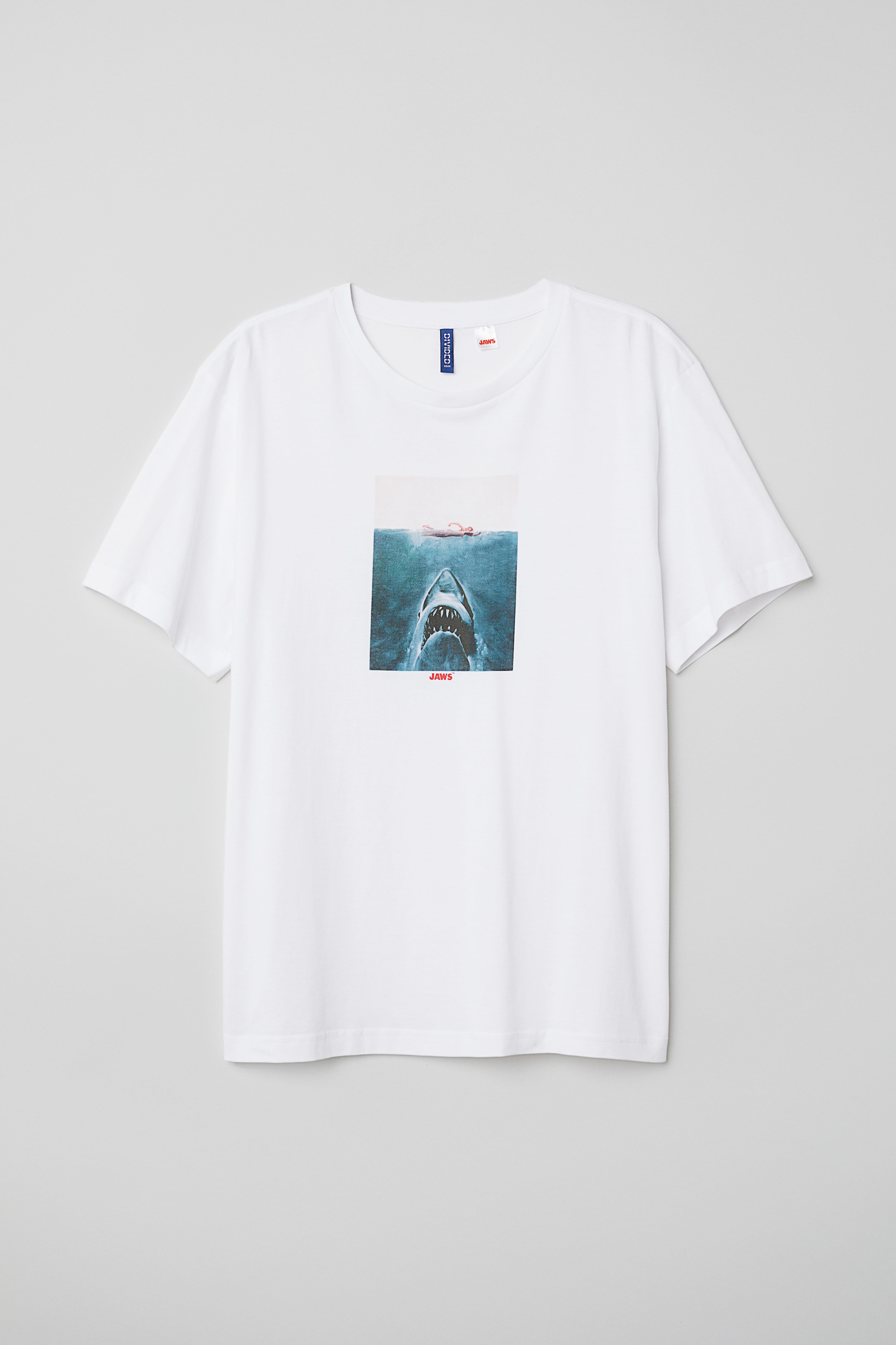 Fashion t shirt jaws h&m