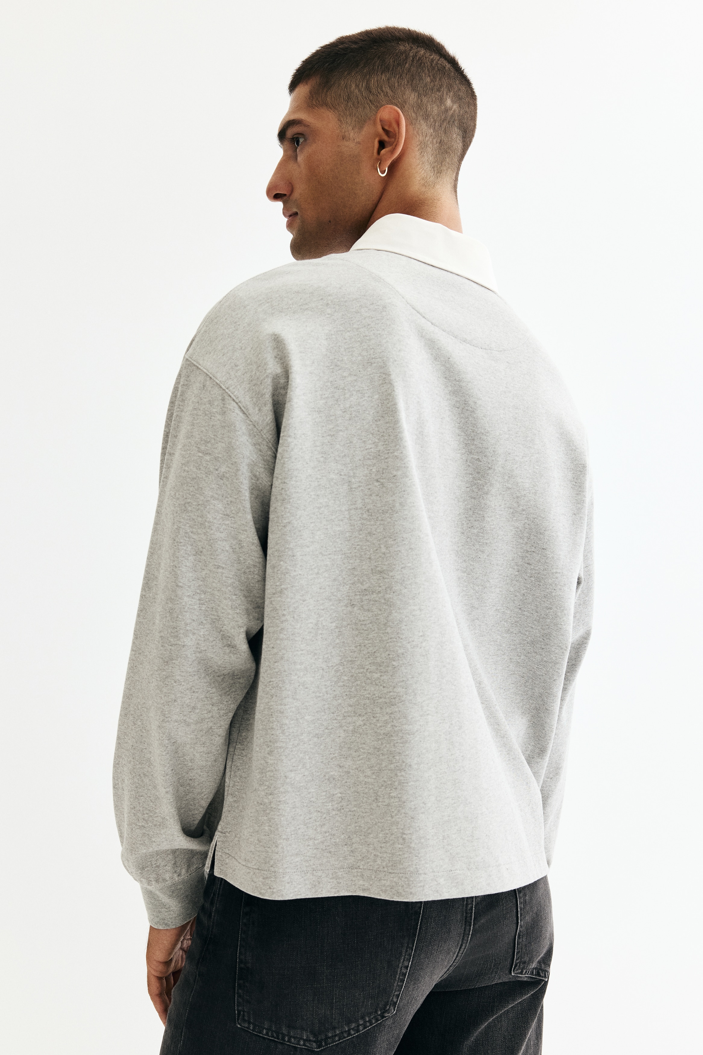 Loose Fit Cotton polo shirt