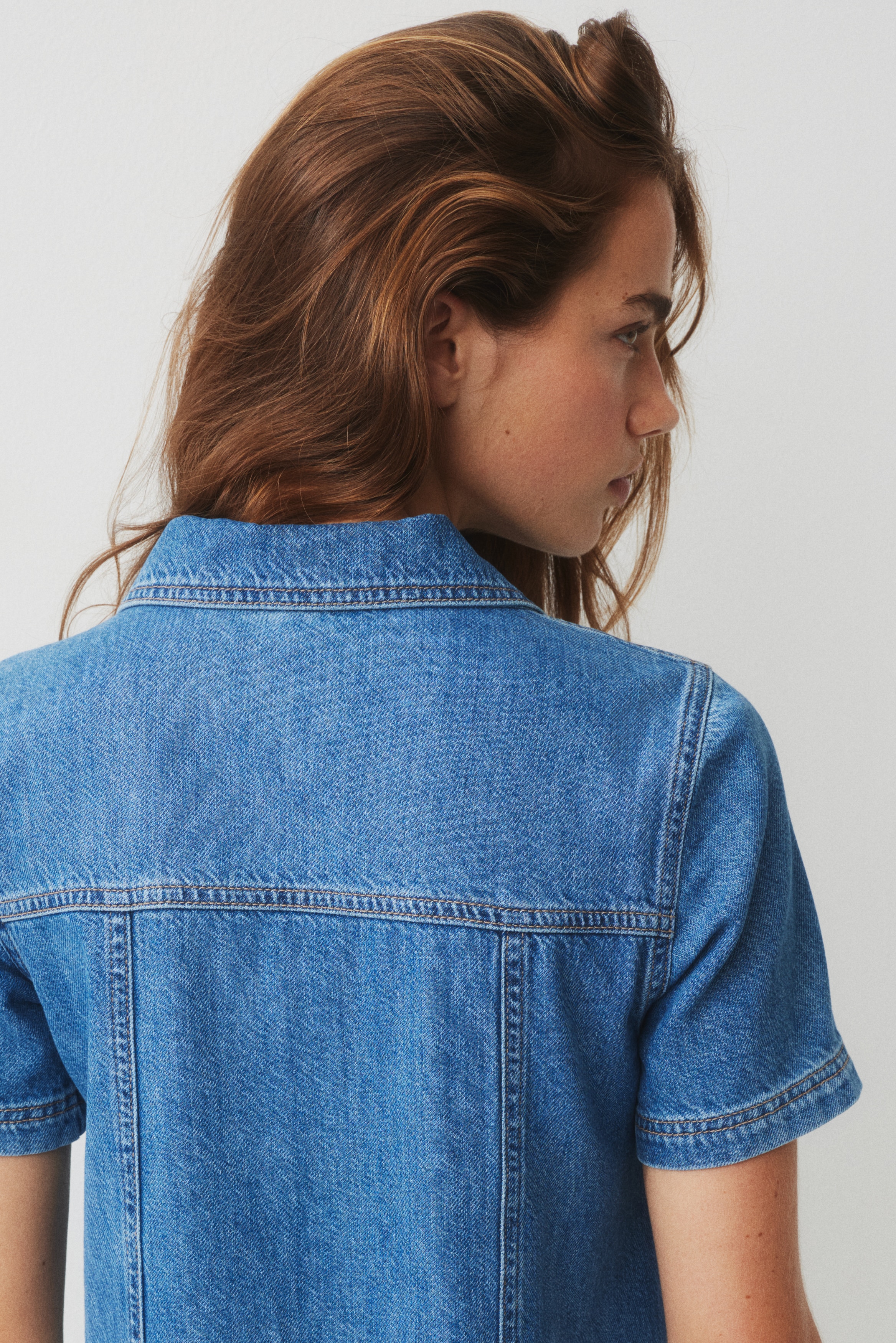 Denim dress