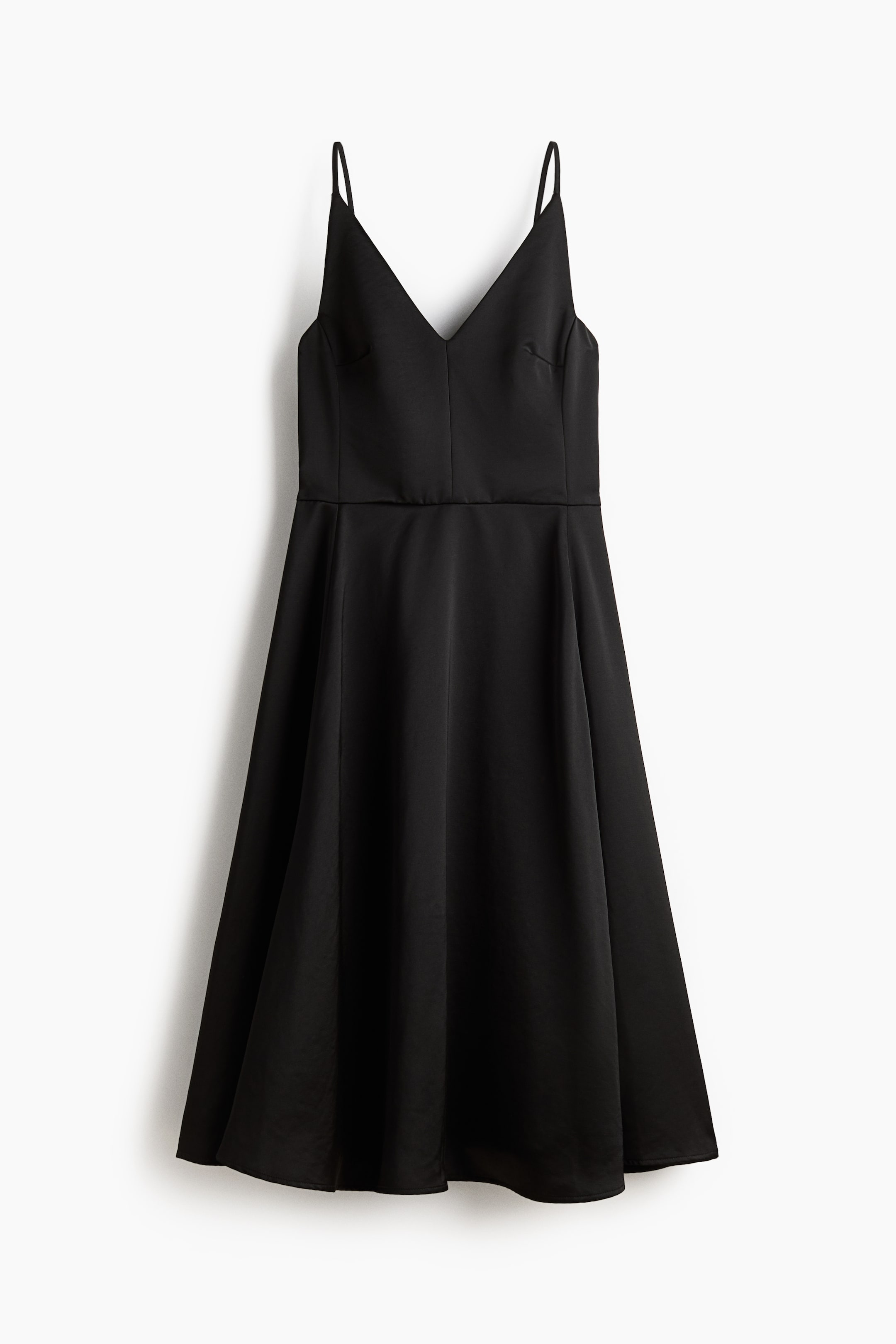 Ver imagen más grande: Vestido de tirantes con escote en V - Negro | H&M ES 6
