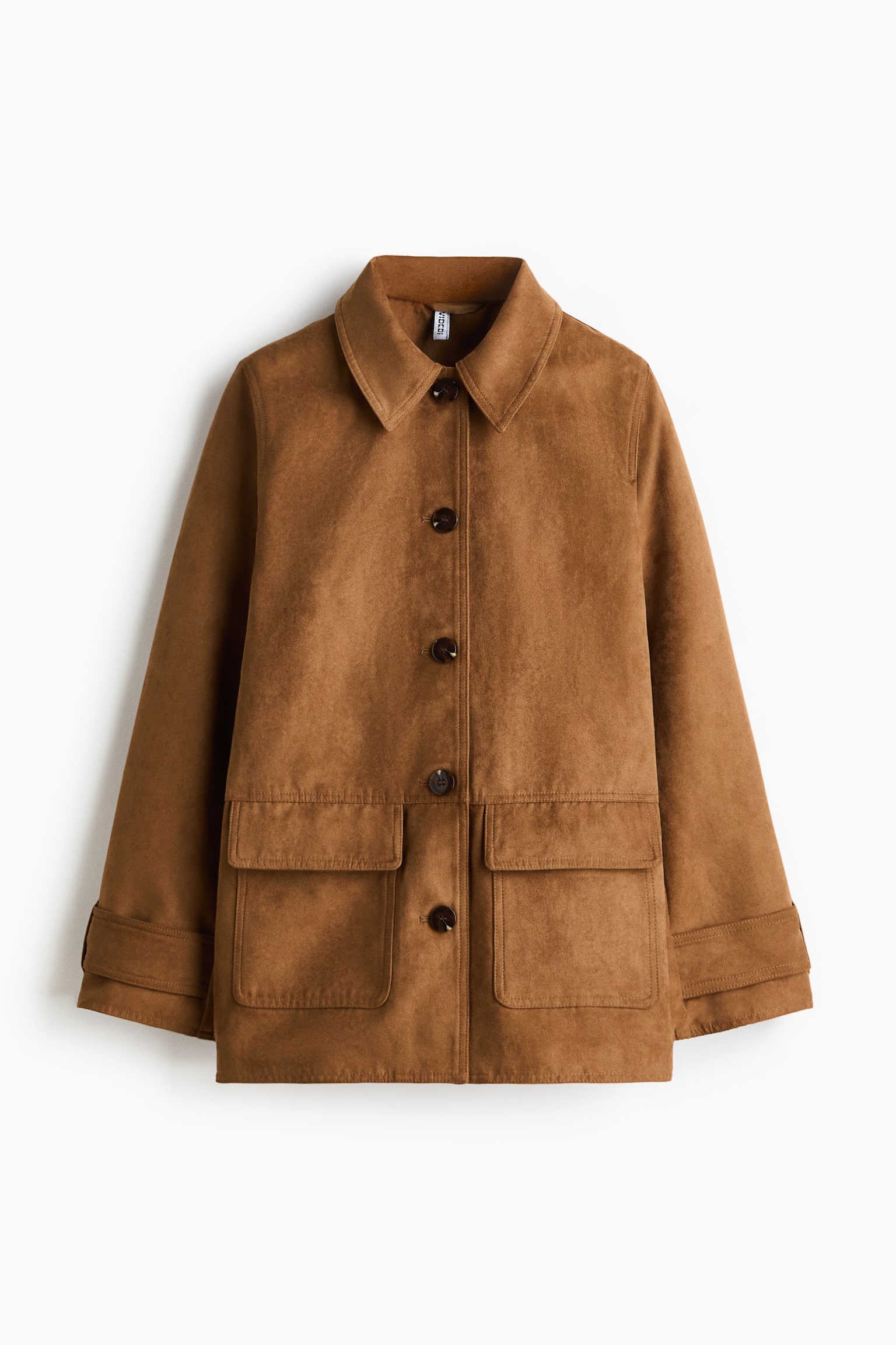Collared jacket - Beige oscuro