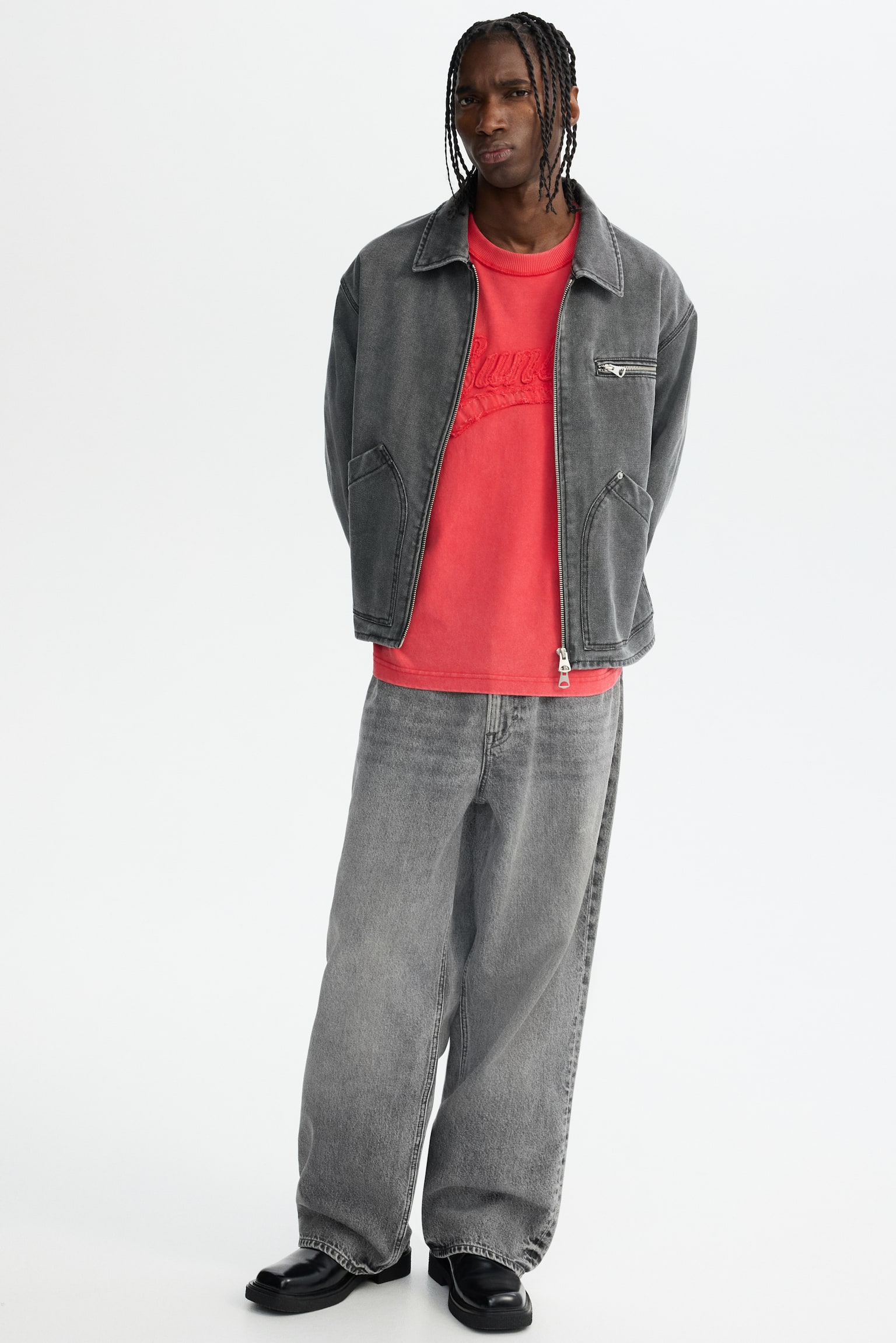 Playera Loose Fit con diseño - Rojo/Sunset/Negro/Workwear/Gris oscuro/Rodeo Sunset/Gris claro/Not for Ceremony/Blanco/Golden - 4