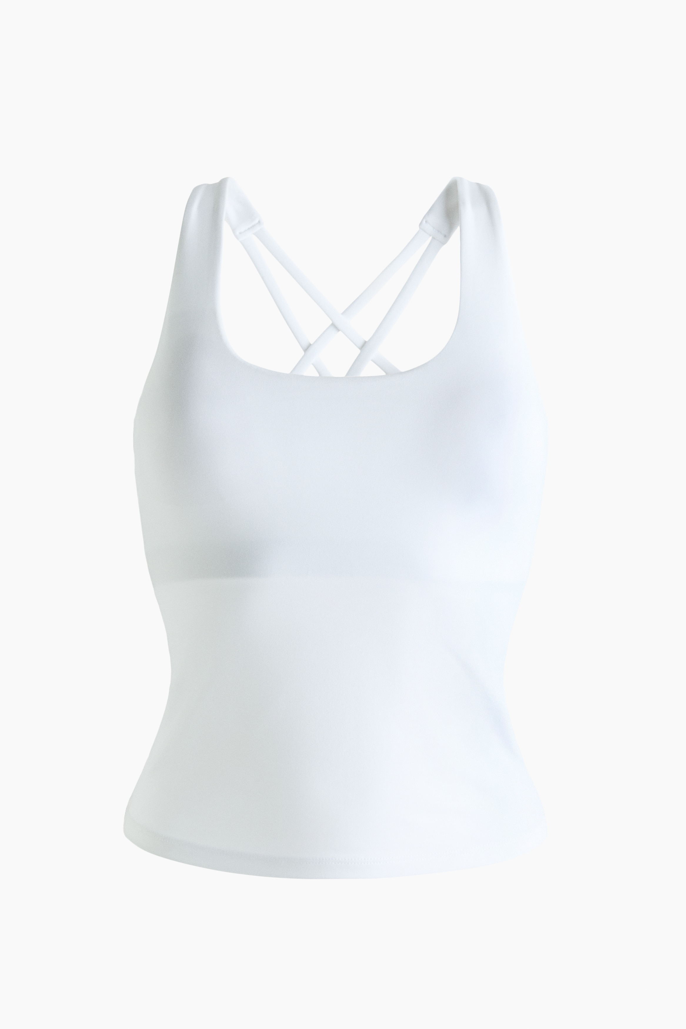 Top sport de tirantes con SoftMove™ - Blanco/Chocolate plum/Lila/Marrón cálido/Negro