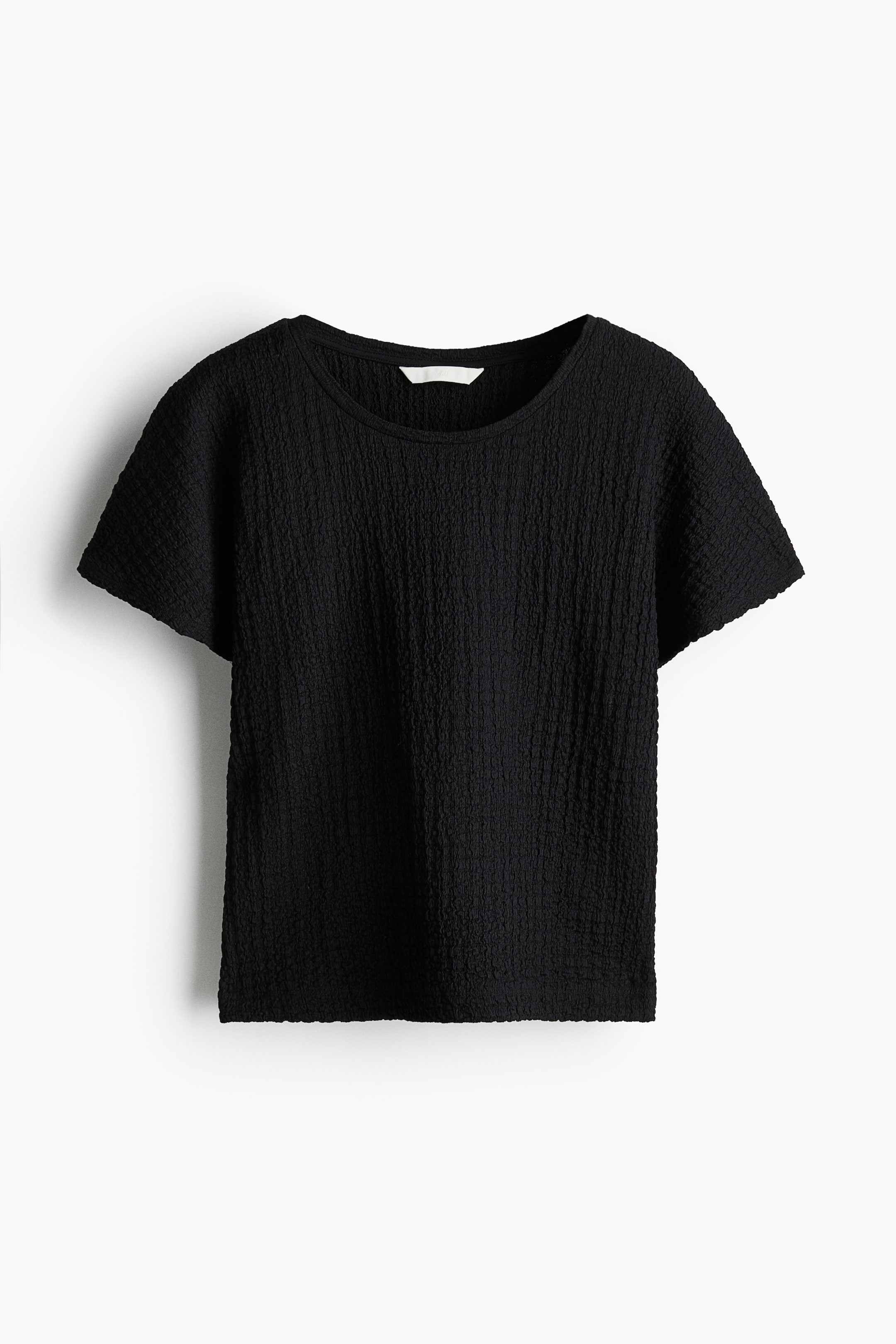 Textured Jersey Top