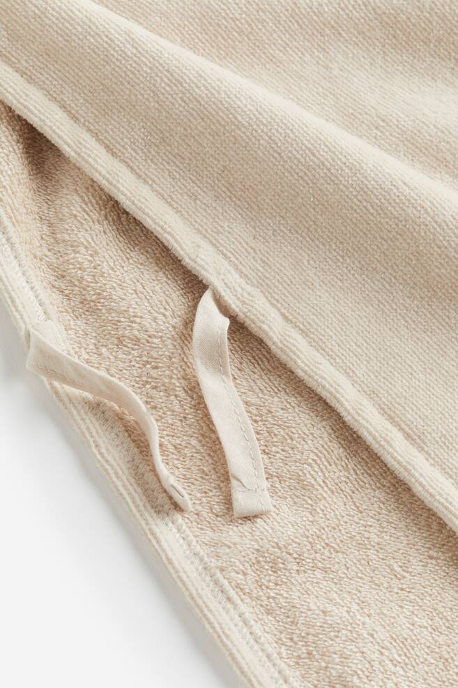Poncho towel - Light beige/Hippo/Yellow/Lion - 2