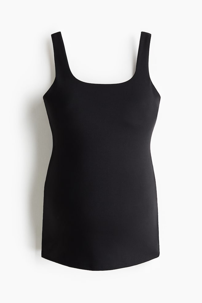 MAMA Sports Tank Top with SoftMove™ - Black - 1