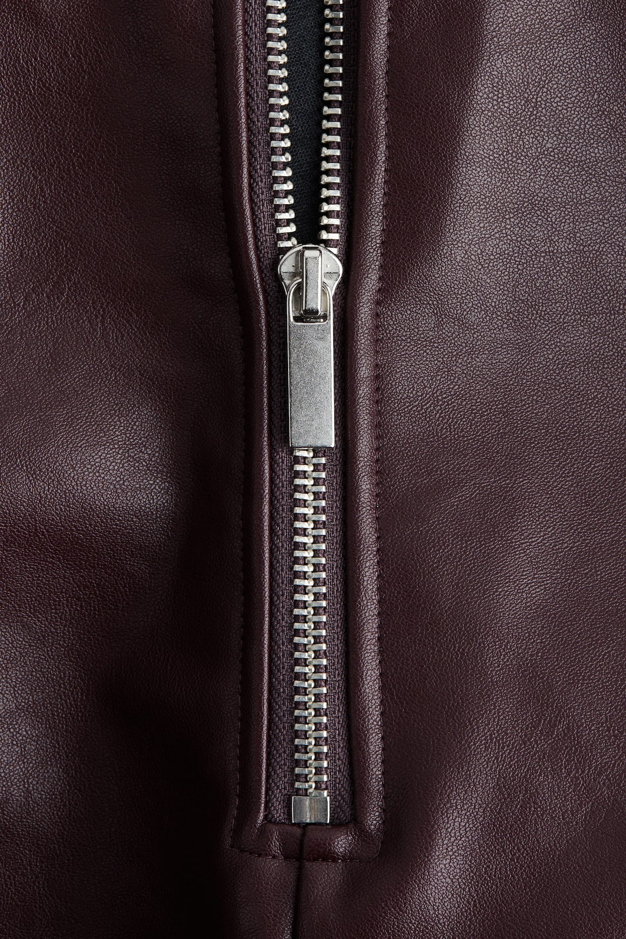 Coated Mini Skirt - image 3