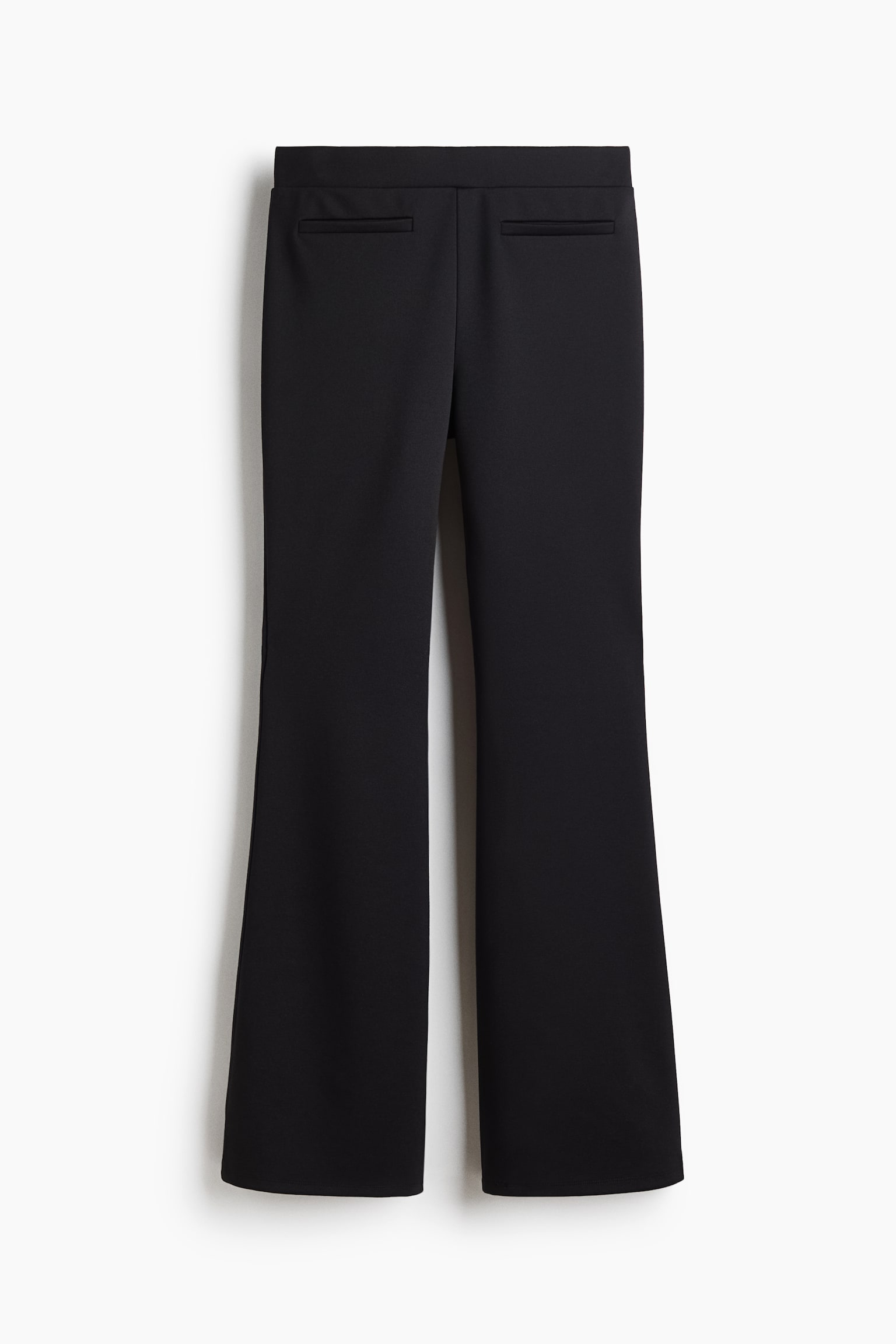 מכנסיים מתרחבים - שחור/אדום שזיף/חום כהה - 3