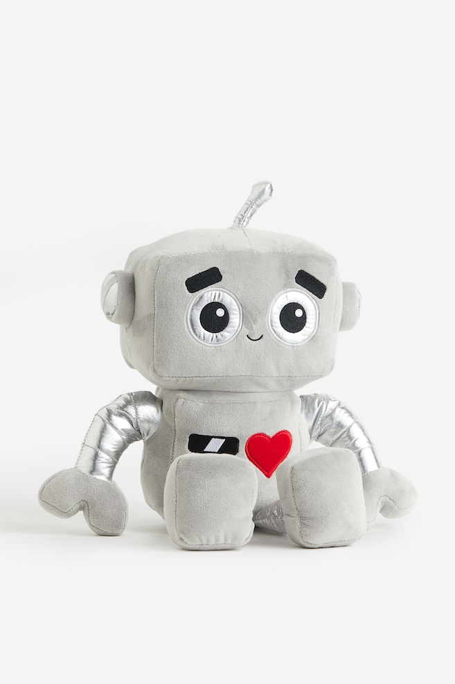 Robot soft toy - Grey/Robot - 3