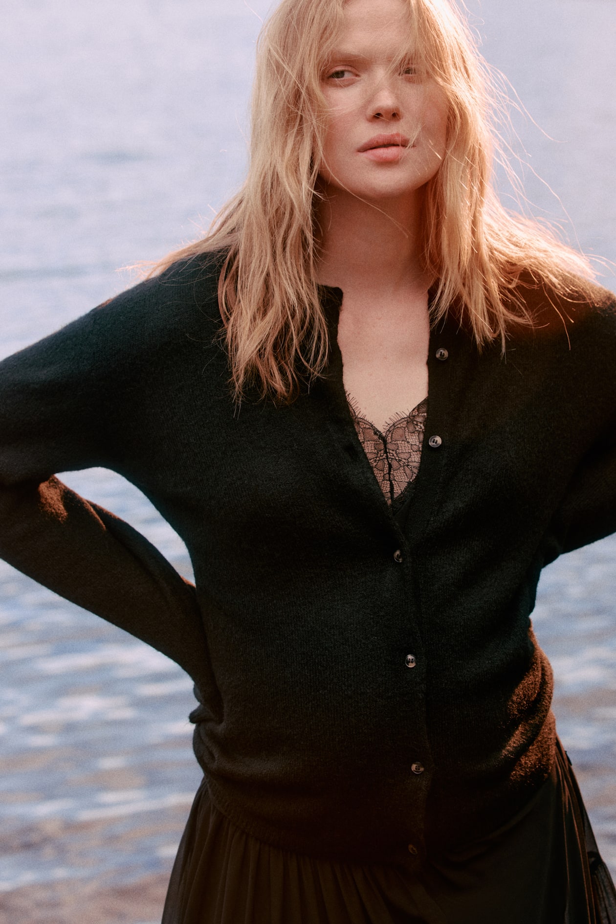 MAMA Fine-Knit Cardigan - image 4