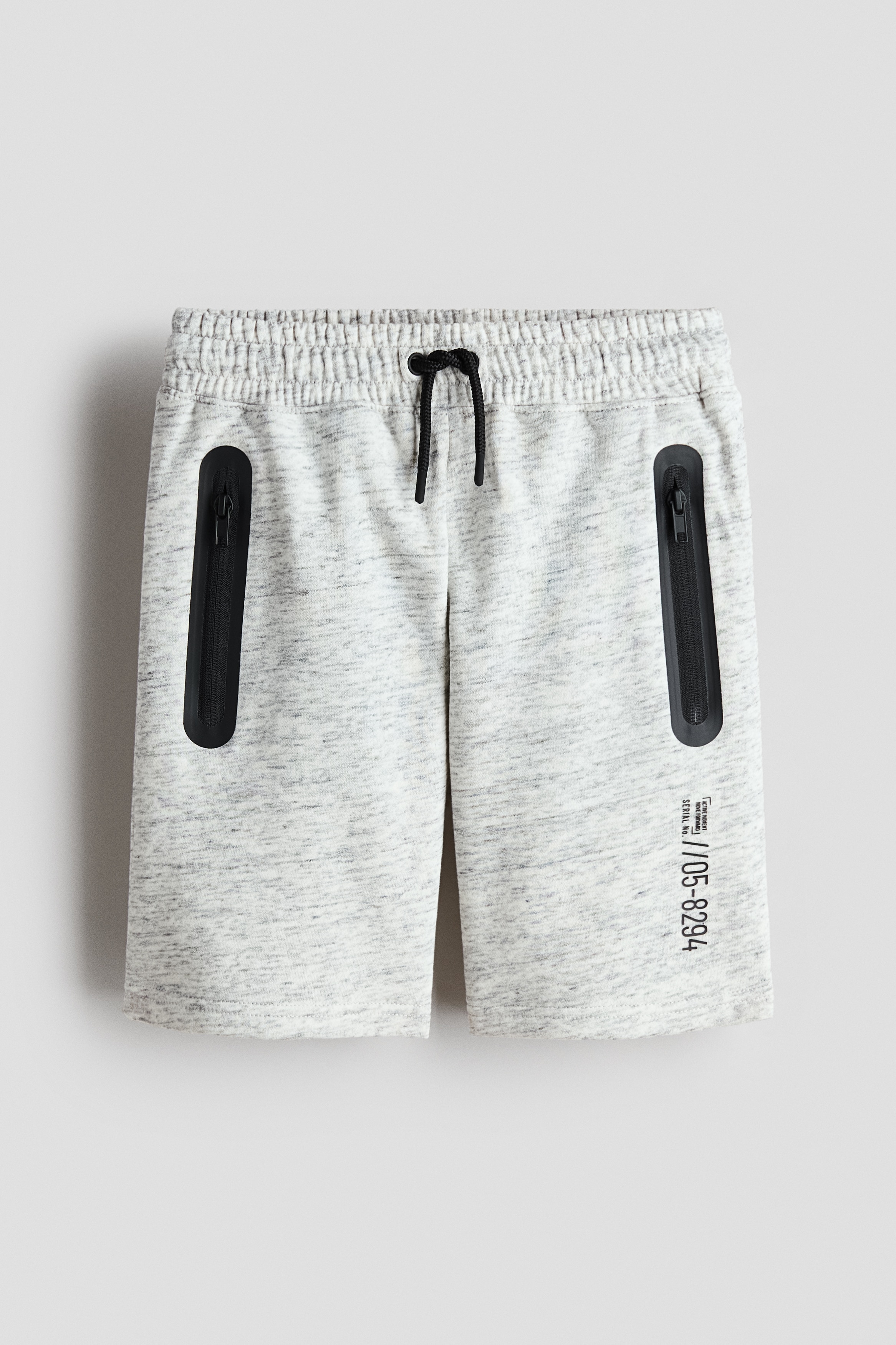 H & M - Knielange Sweatshorts - Grau - Kinder