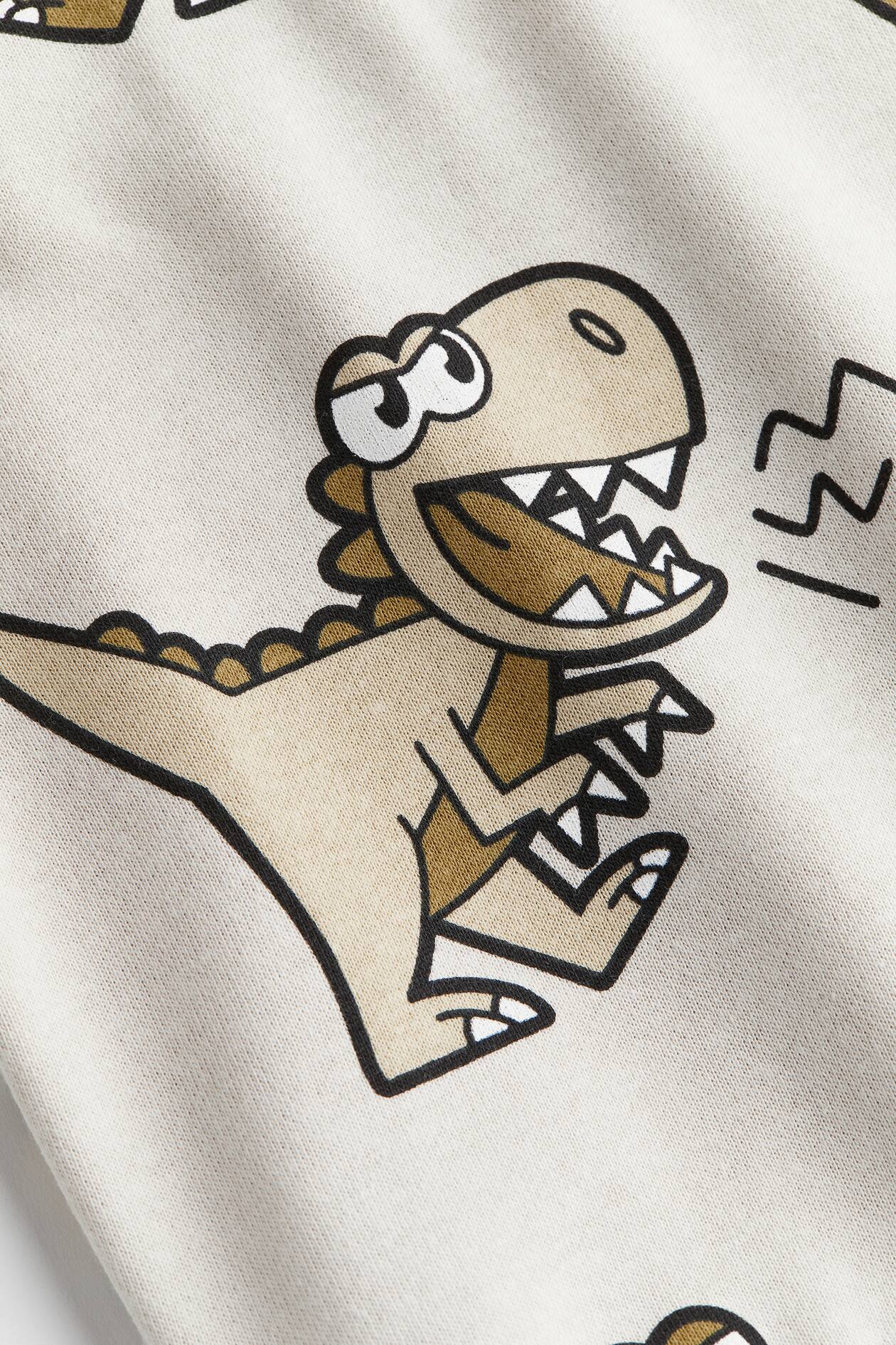 Little M Short Sleeve T-Shirt Dino Surf Handuk main image 1