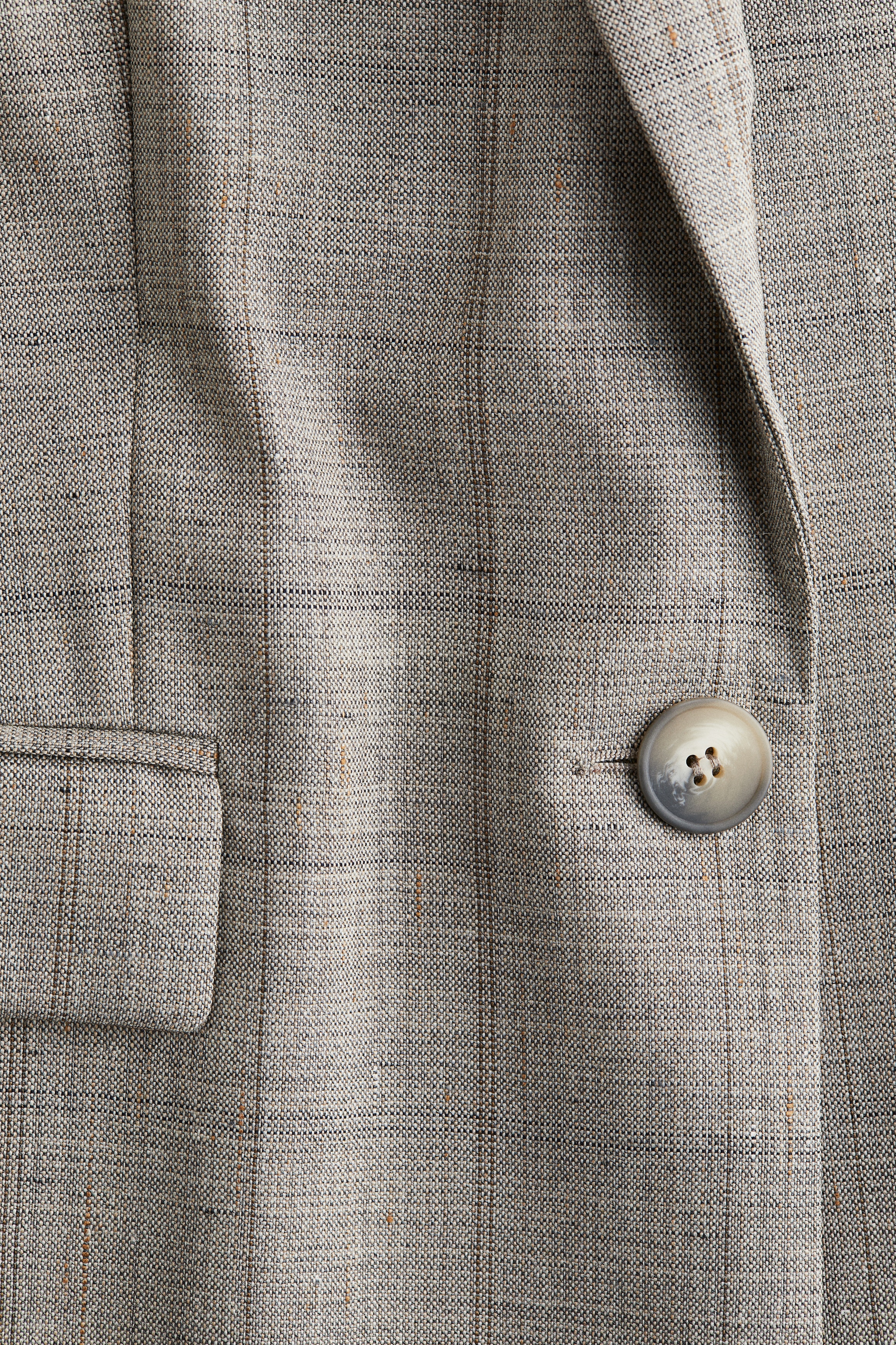 Wool-blend blazer