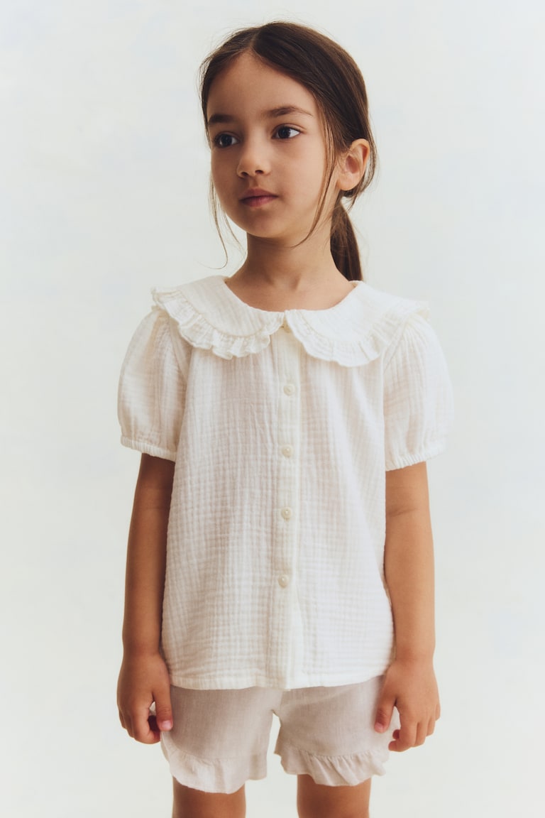Bluza od pamučnog muslina