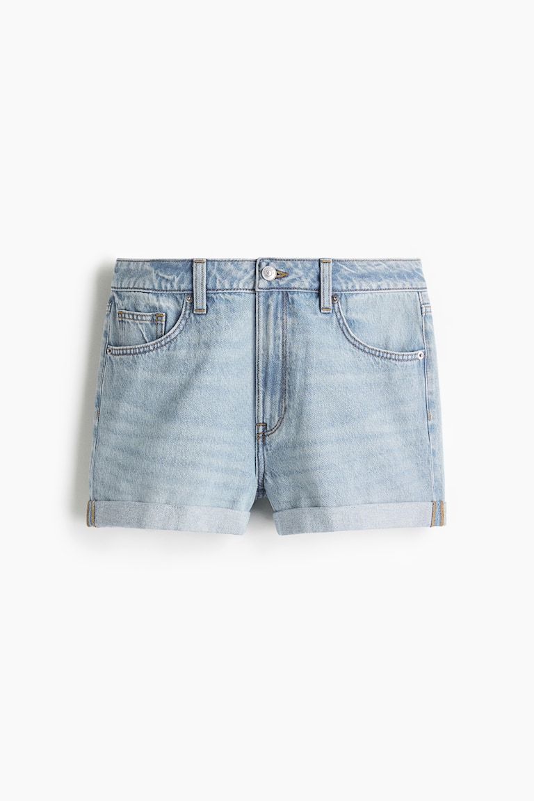 High Denim Šorts