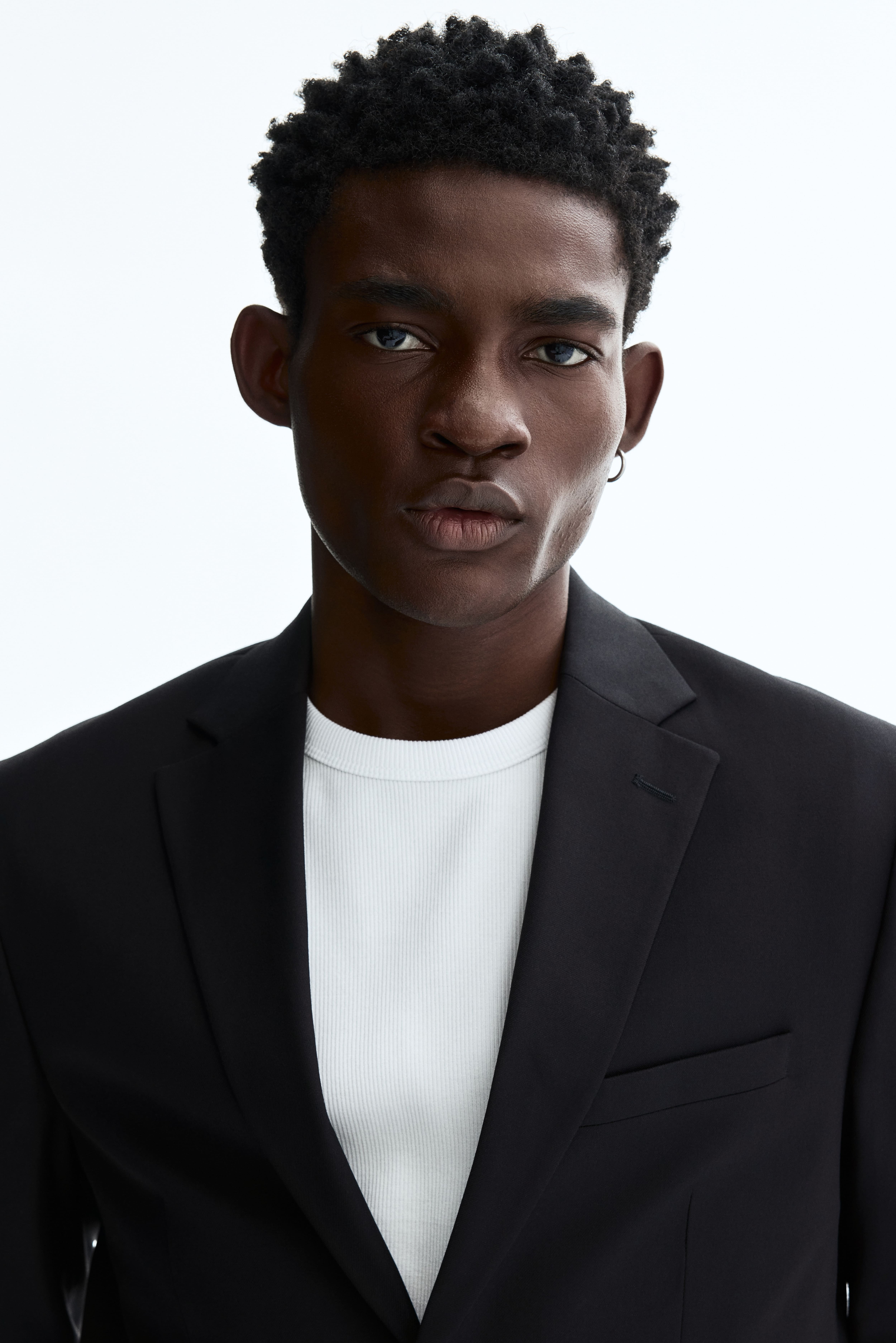 Regular-Fit Single-Breasted Jacket