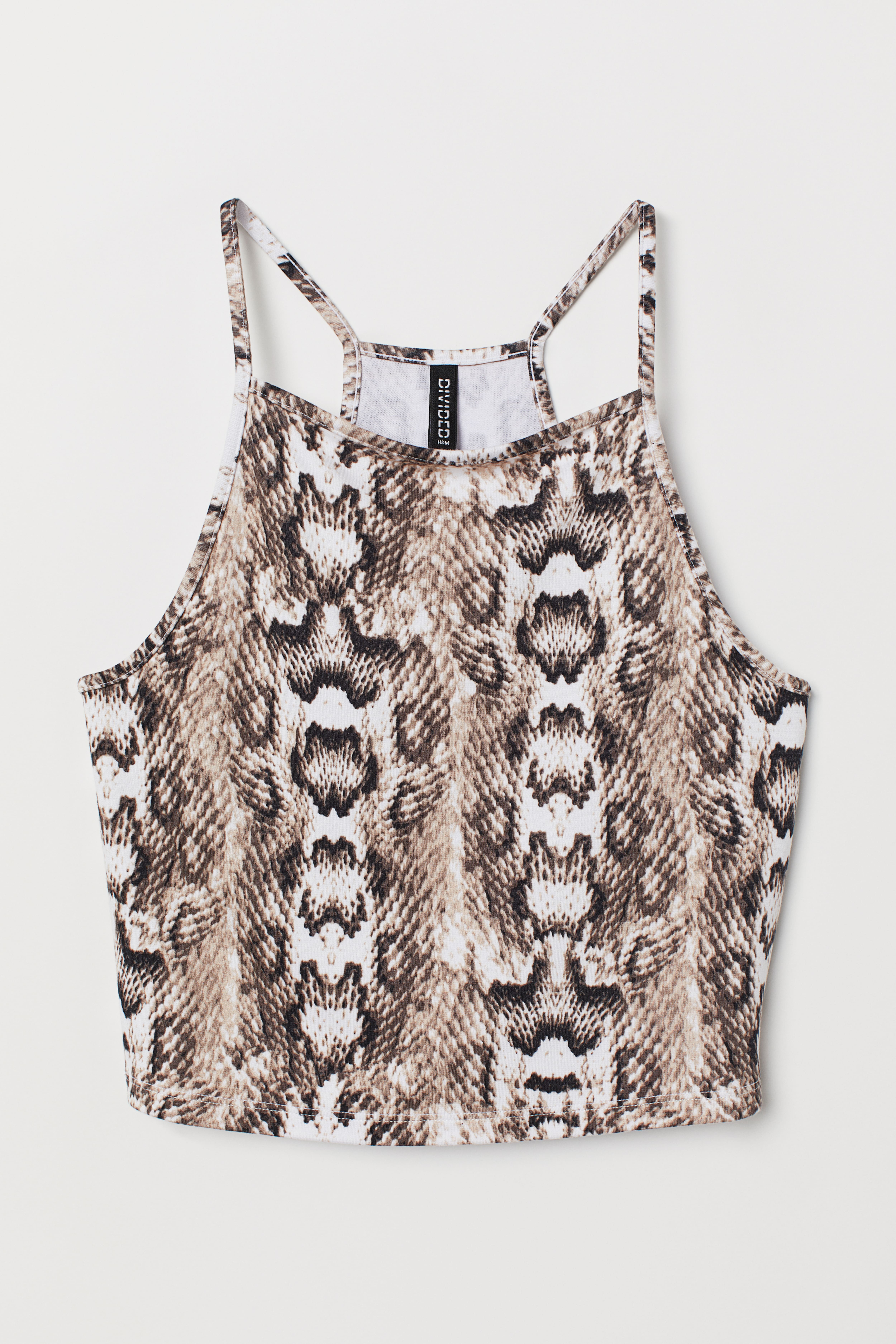 H&m snakeskin top hotsell