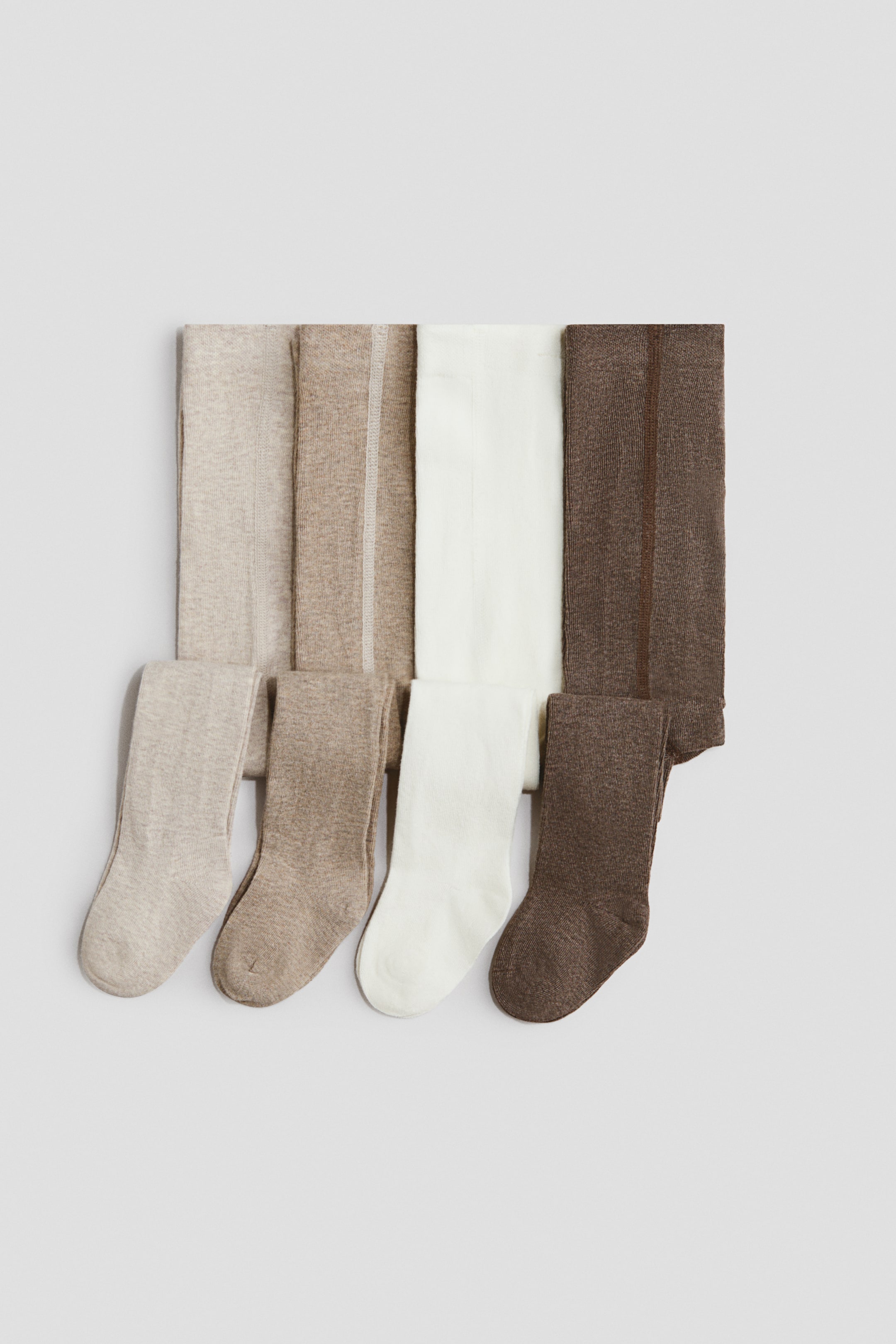 Детские свитеры H&M 4-pack Fine-knit Tights — фото 3