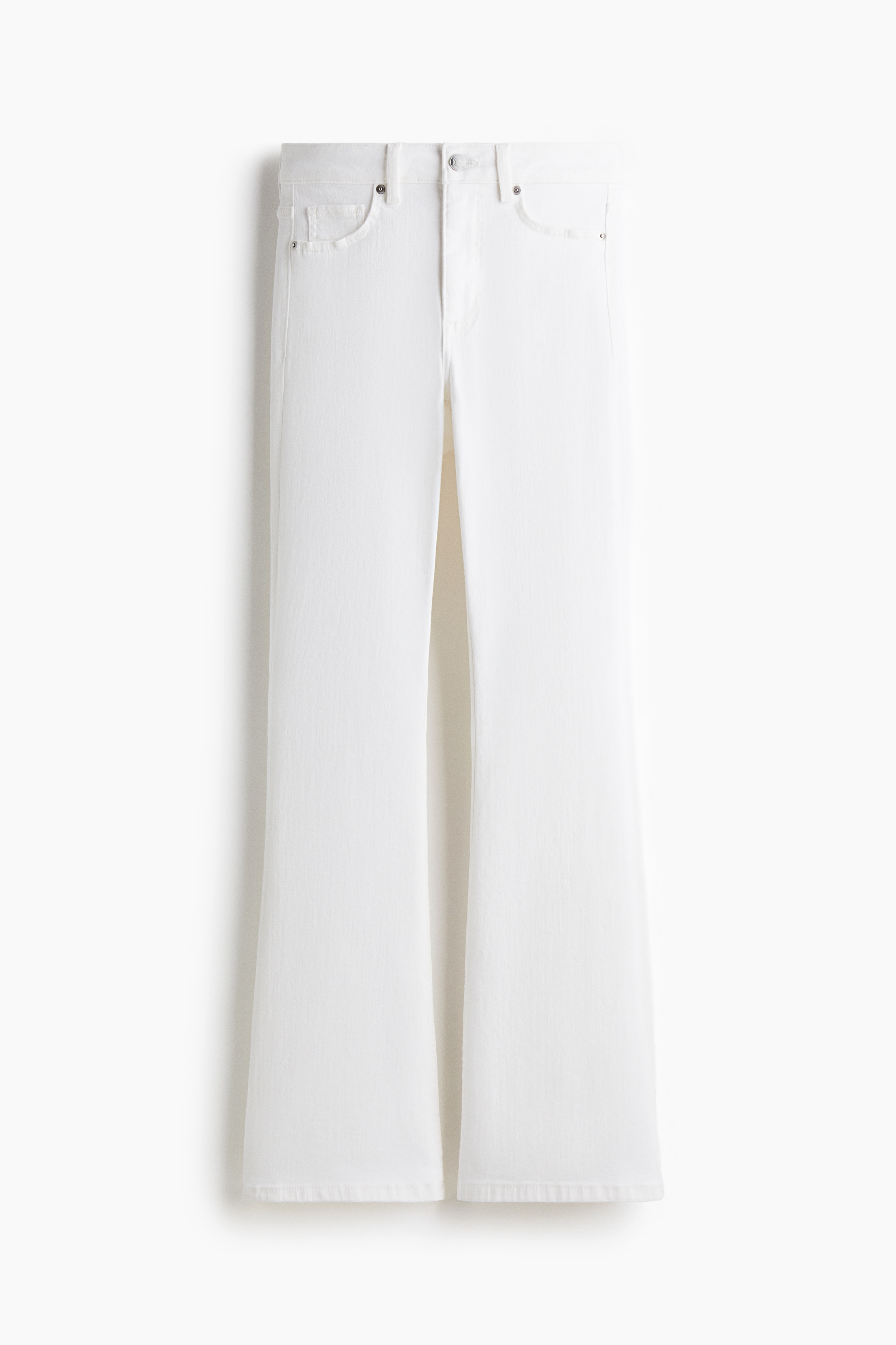 Flared High Jeans - Hvid/Denimblå/Mørk denimblå/Sort/Washed out/Lys denimblå/Mørk denimblå/Vasket grå/Mørk denimblå