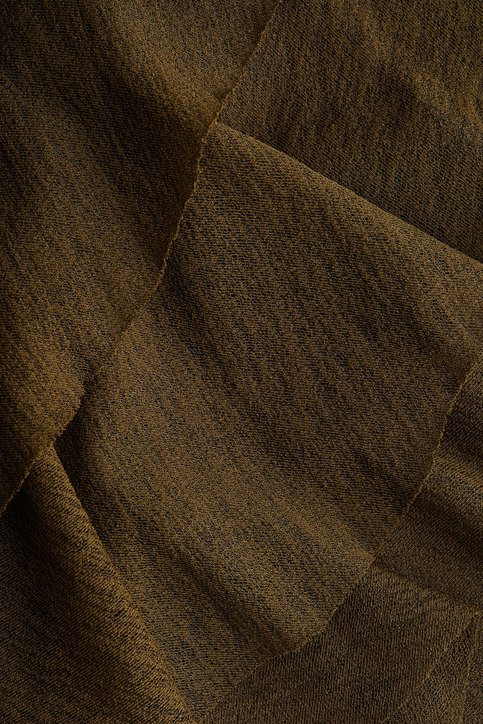 Farbalalı Üst - Koyu haki/Tozlu pembe - 6